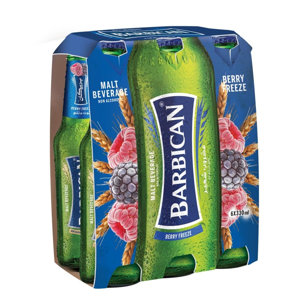 Barbican Arctic Berry Flavored NRB Malt Beverage 6 x 330 ml