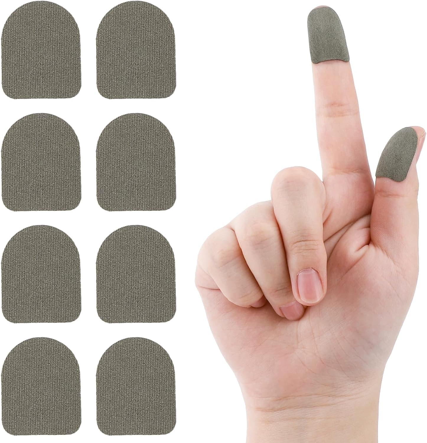 ملصقات قفازات تعمل باللمس، رفيعة للغاية، حساسية عالية، ملحقات العاب لالعاب الجوال، تناسب قفازات الدراجات النارية، رائعة للعبة بابجي موبايل ليجندز، 10 قطع