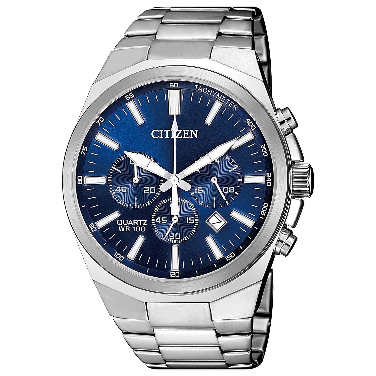 Citizen Men's Classic Chronograph Quartz Watch, Stainless Steel