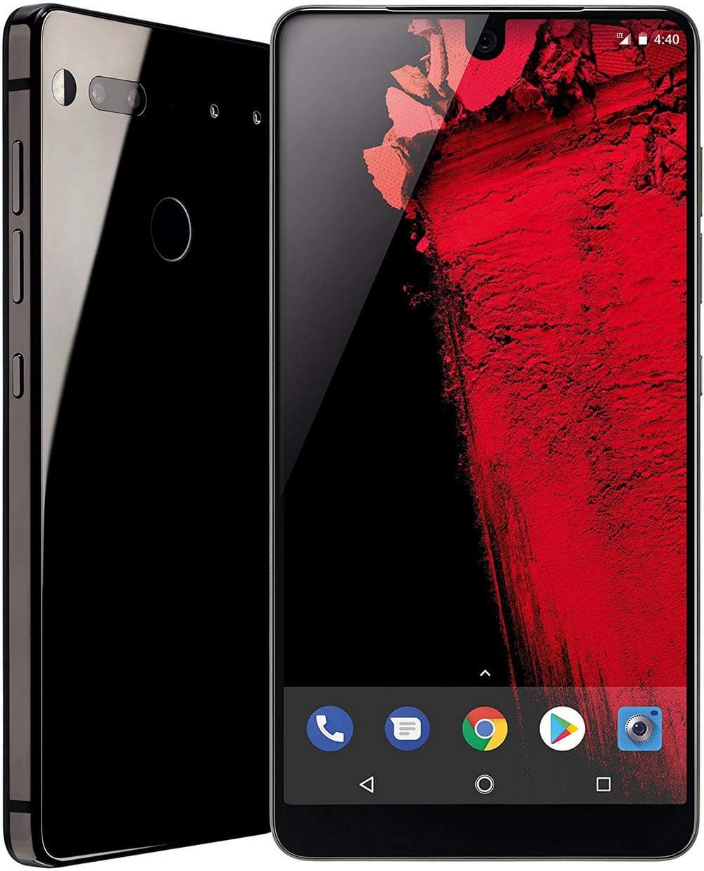 エッセンシャル Essential Phone PH-1 128GB Factory Unlocked 4G/LTE Smartphone (Black Moon) - International Version