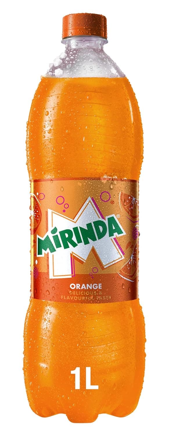 Mirinda Orange Carbonated Drink, 1 Litre - Pack Of 1