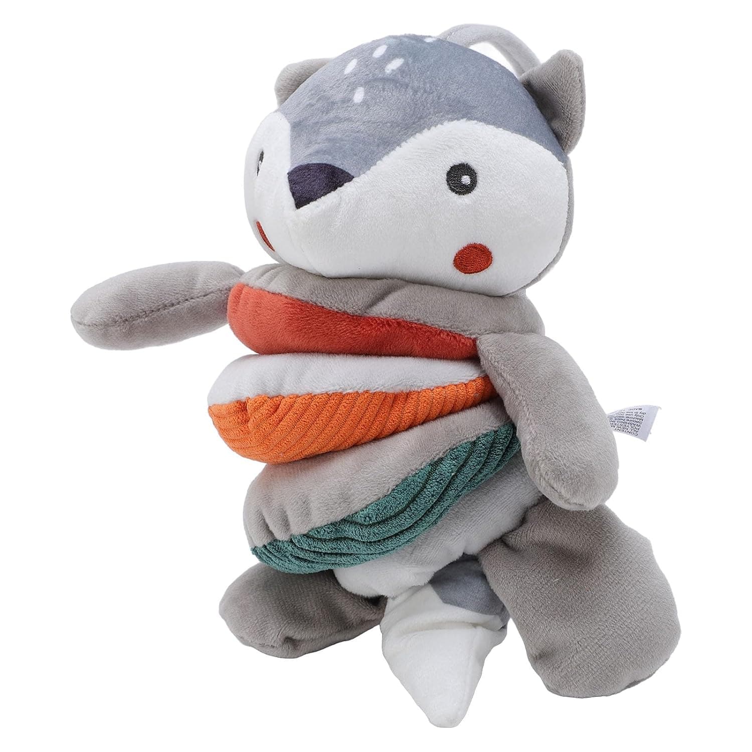 Eacam Hanging Baby Soft Rattle Toy with Engaging Sound, Conveniently Carried for Outings, for Early Learning Development