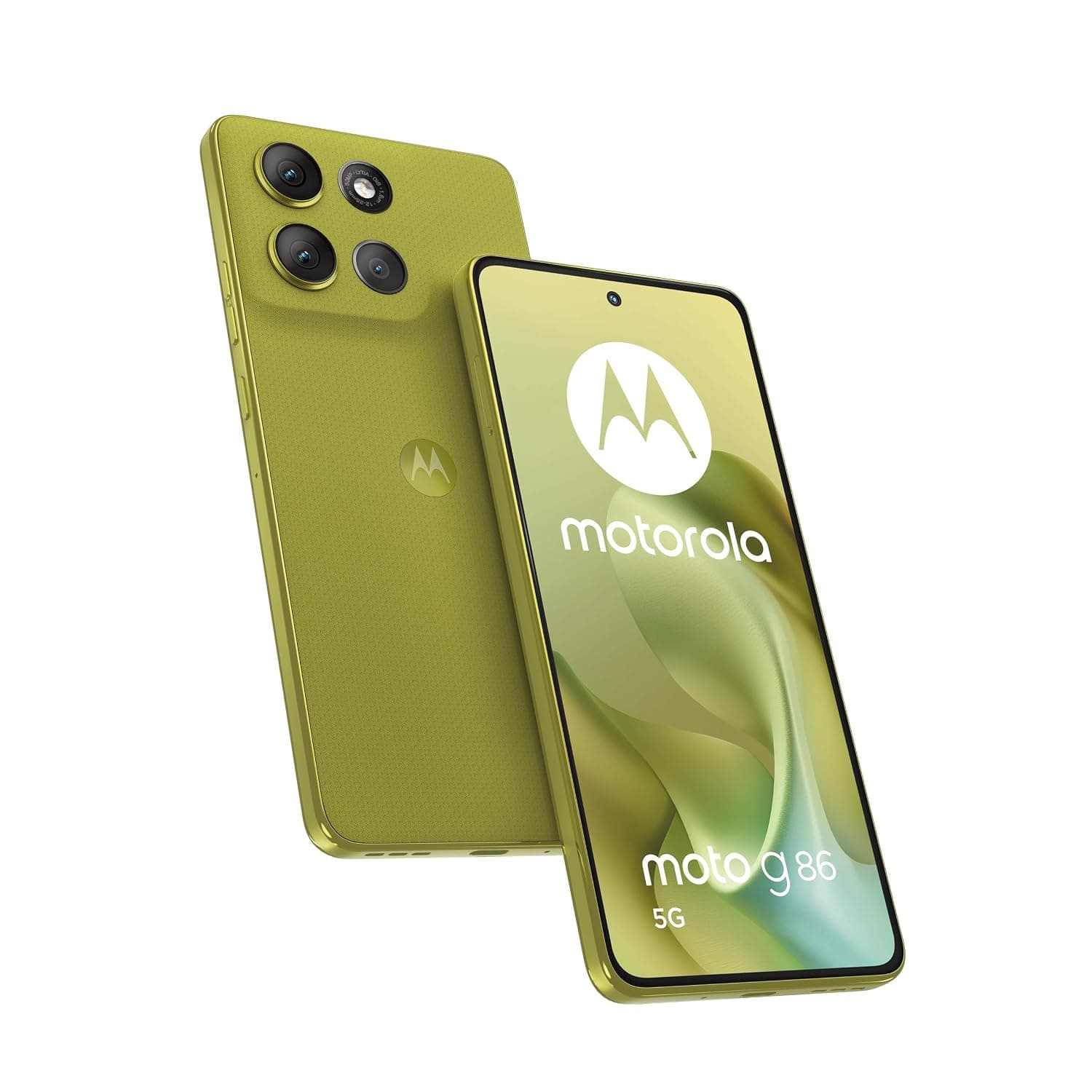 Motorola Moto G86 Dual SIM 256GB ROM + 8GB RAM (GSM Only | No CDMA) Factory Unlocked 5G Smartphone (Pantone Golden Cypress) - International Version