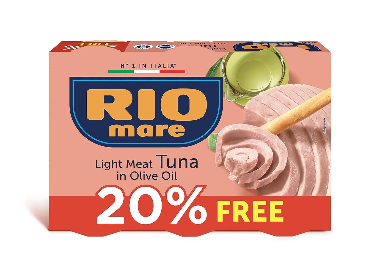 Rio Mare Tuna In Olive Oil 6 x 80G