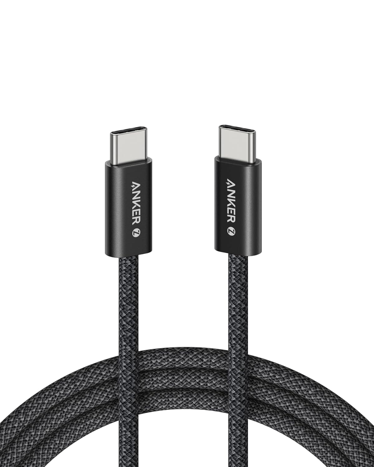 كابل من انكر زولو بطول 1.83 متر نوع USB C إلى USB C متوافق مع ماك بوك برو وآي باد برو والهواتف الذكية واللابتوب والأجهزة اللوحية