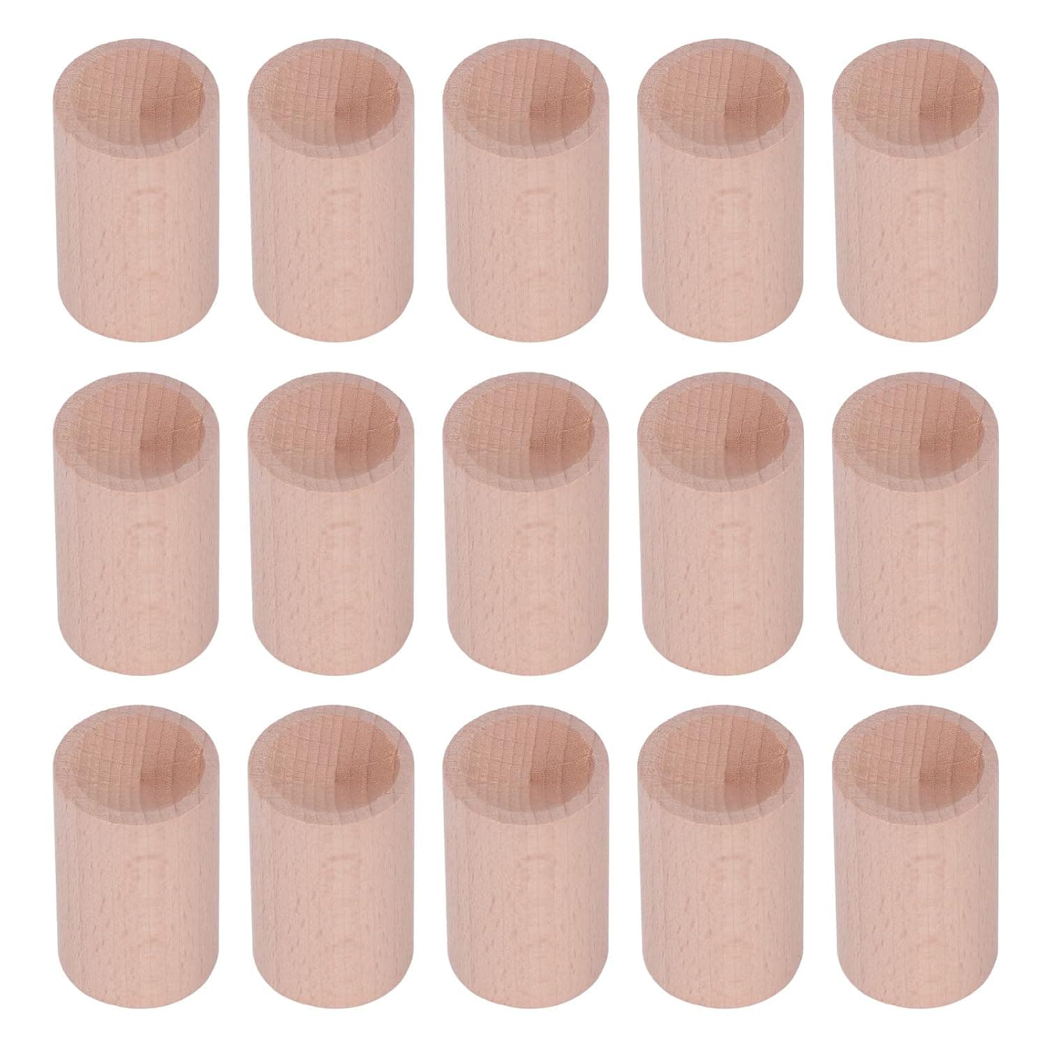 15pcs Beech Wood Cylindrical Shape Essential Oil Diffuser for Indoor Use