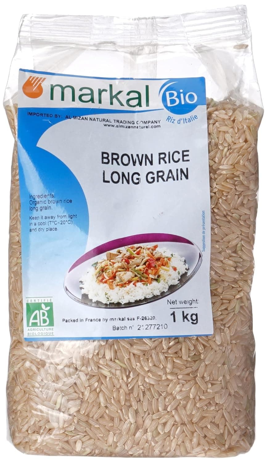 Markal 1Kg Organic Brown Rice Long Grain