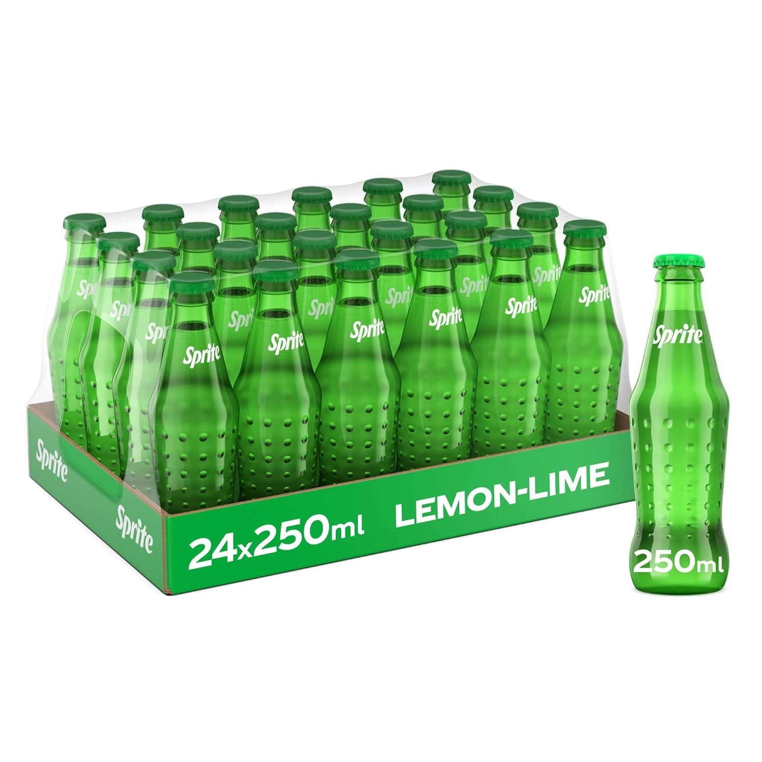 Sprite Carbonated Soft Drink, 24 x 250ml (Pack of 1)