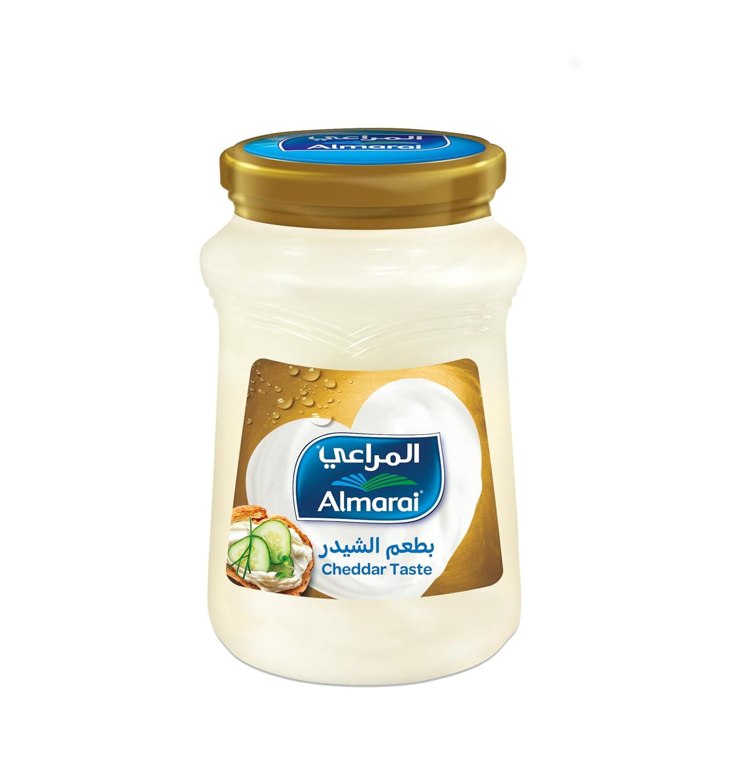 Almarai Gold Spreadable Cheddar Cheese Jar 500 G
