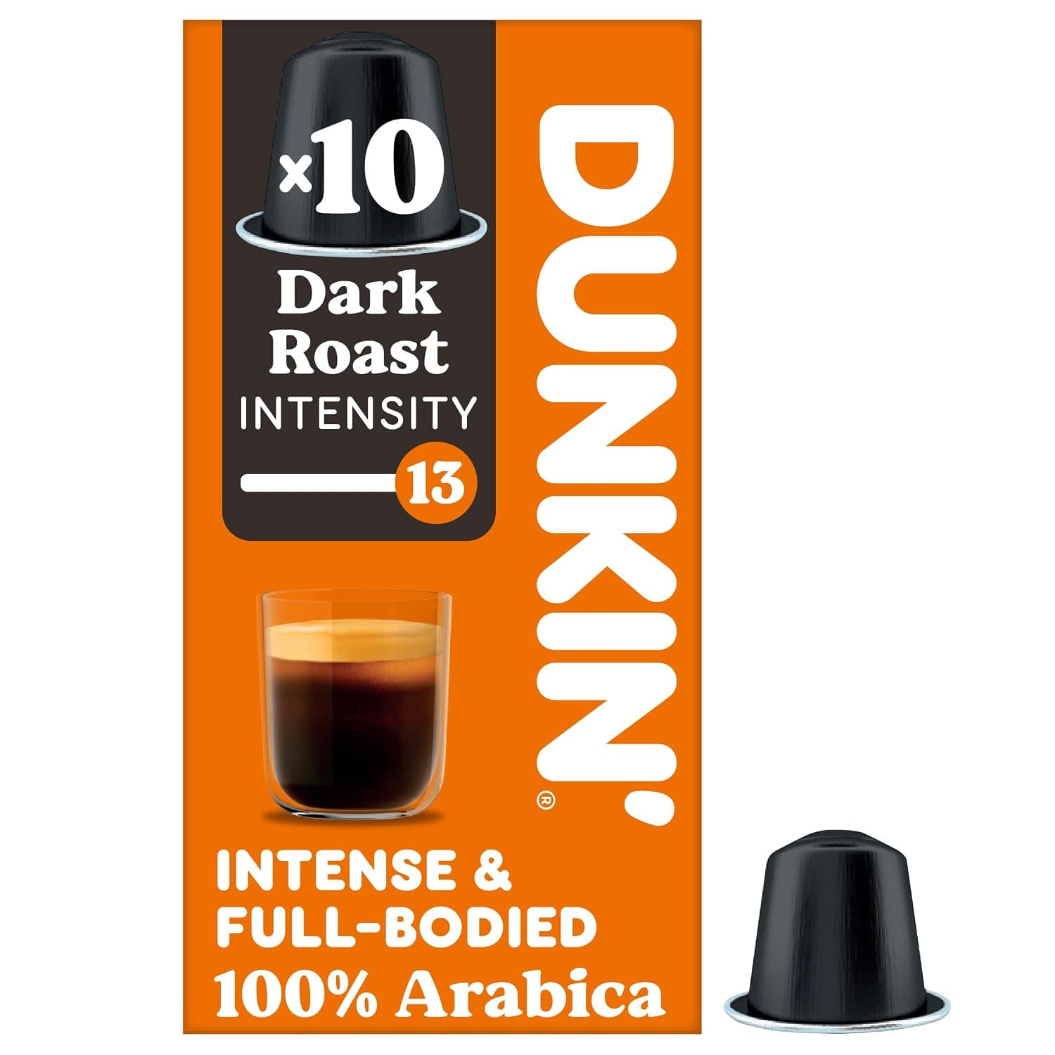 Dunkin Dark Roast 10 NCC Capsules