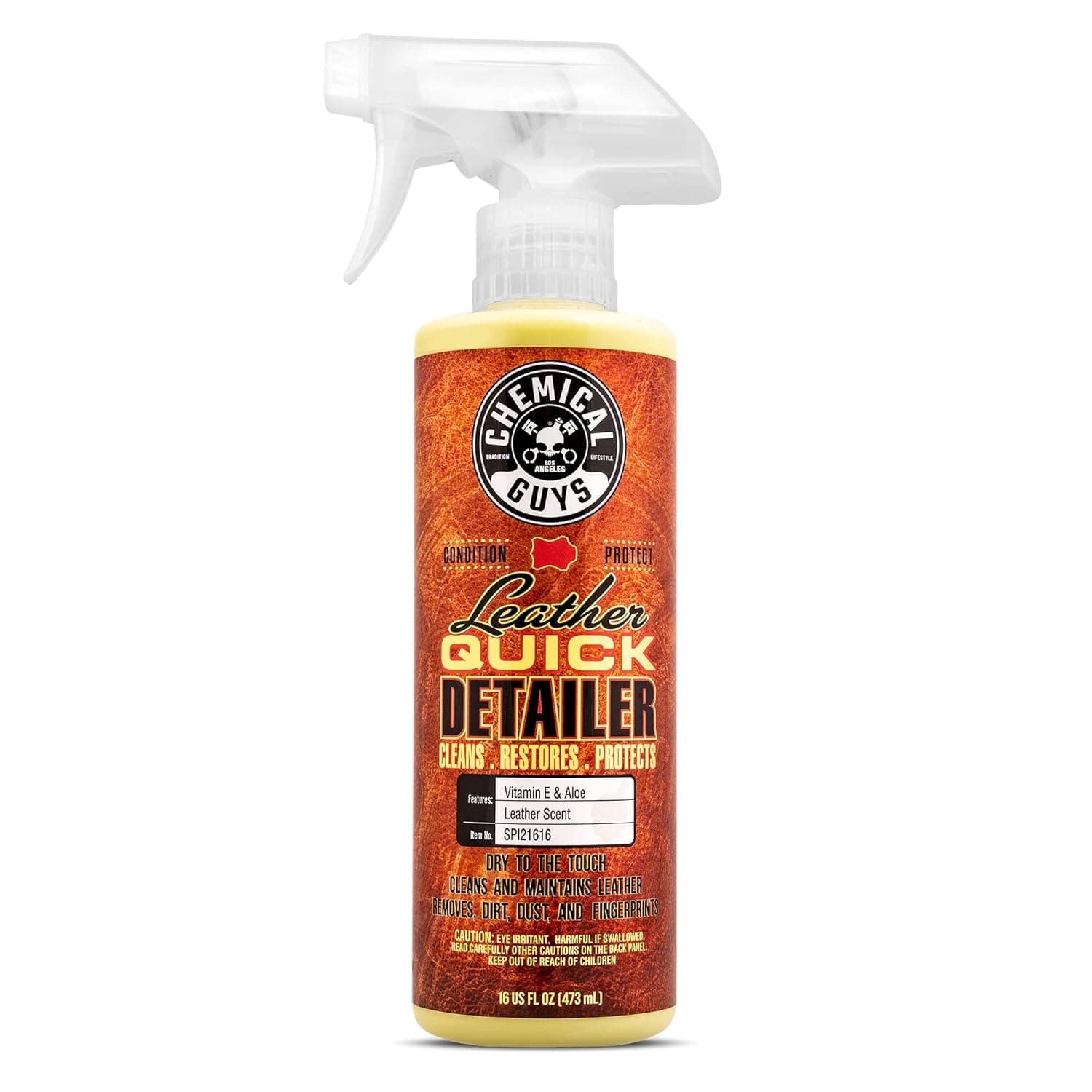 CHEMICAL GUYS LEATHER CARE SPRAY - 16 OZ