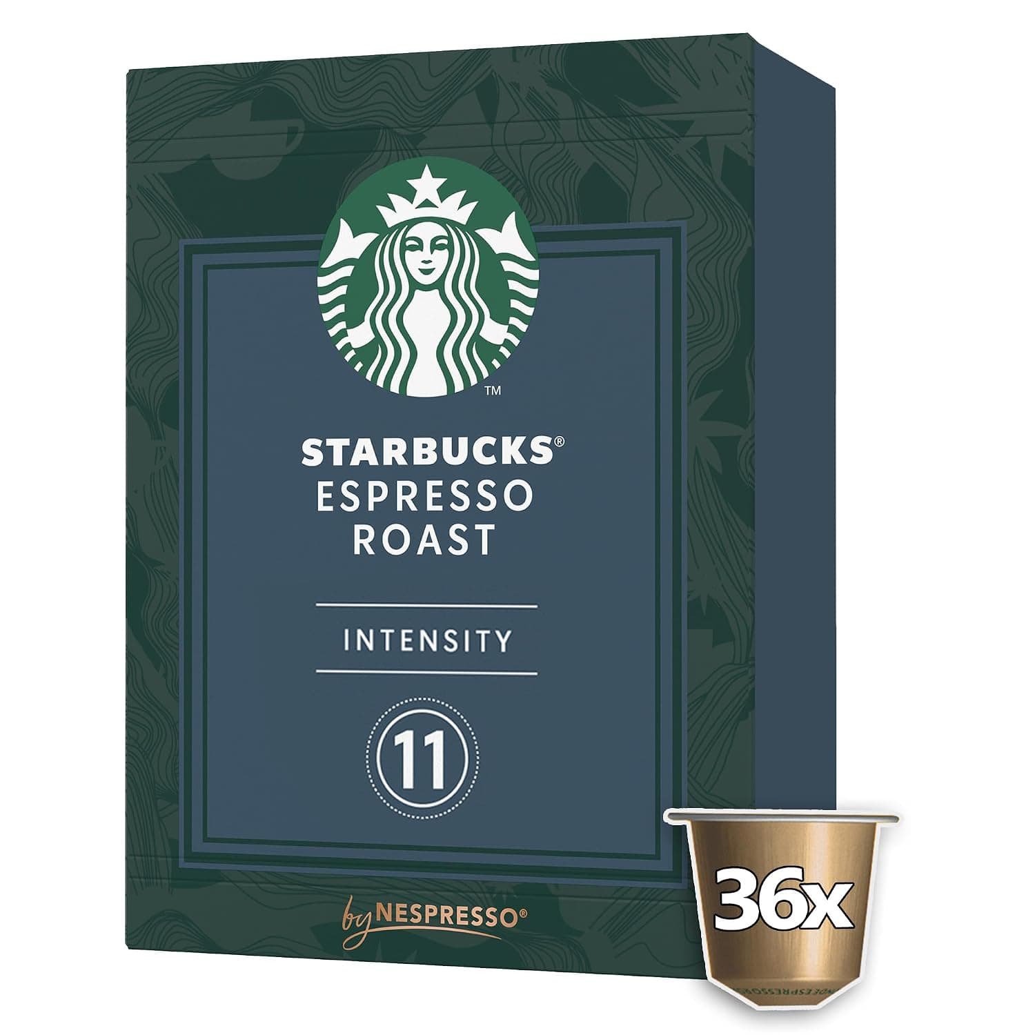 Starbucks Dark esspresso Roast (36 capsules) 202g