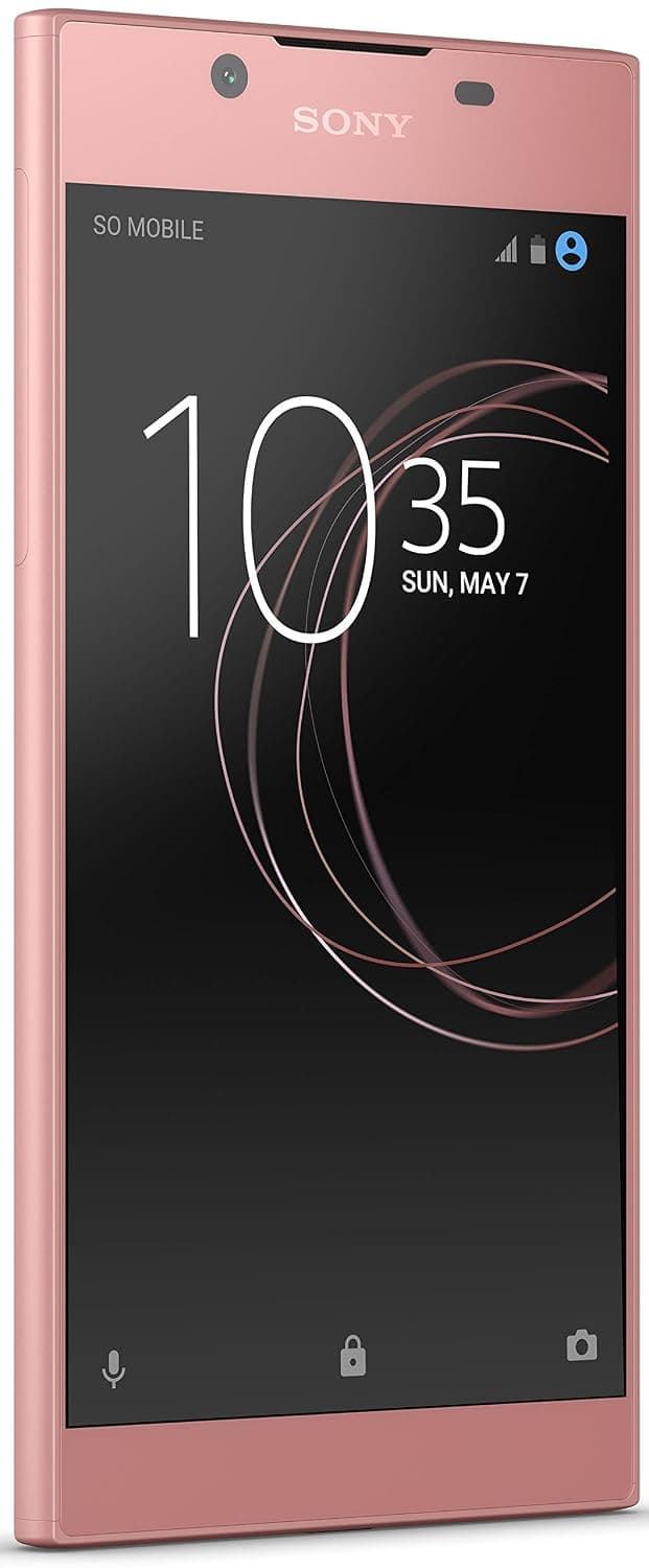 Sony Xperia L1 Single-SIM 16GB ROM + 2GB RAM (GSM Only | No CDMA) Factory Unlocked 4G/LTE Smartphone (Pink) - International Version
