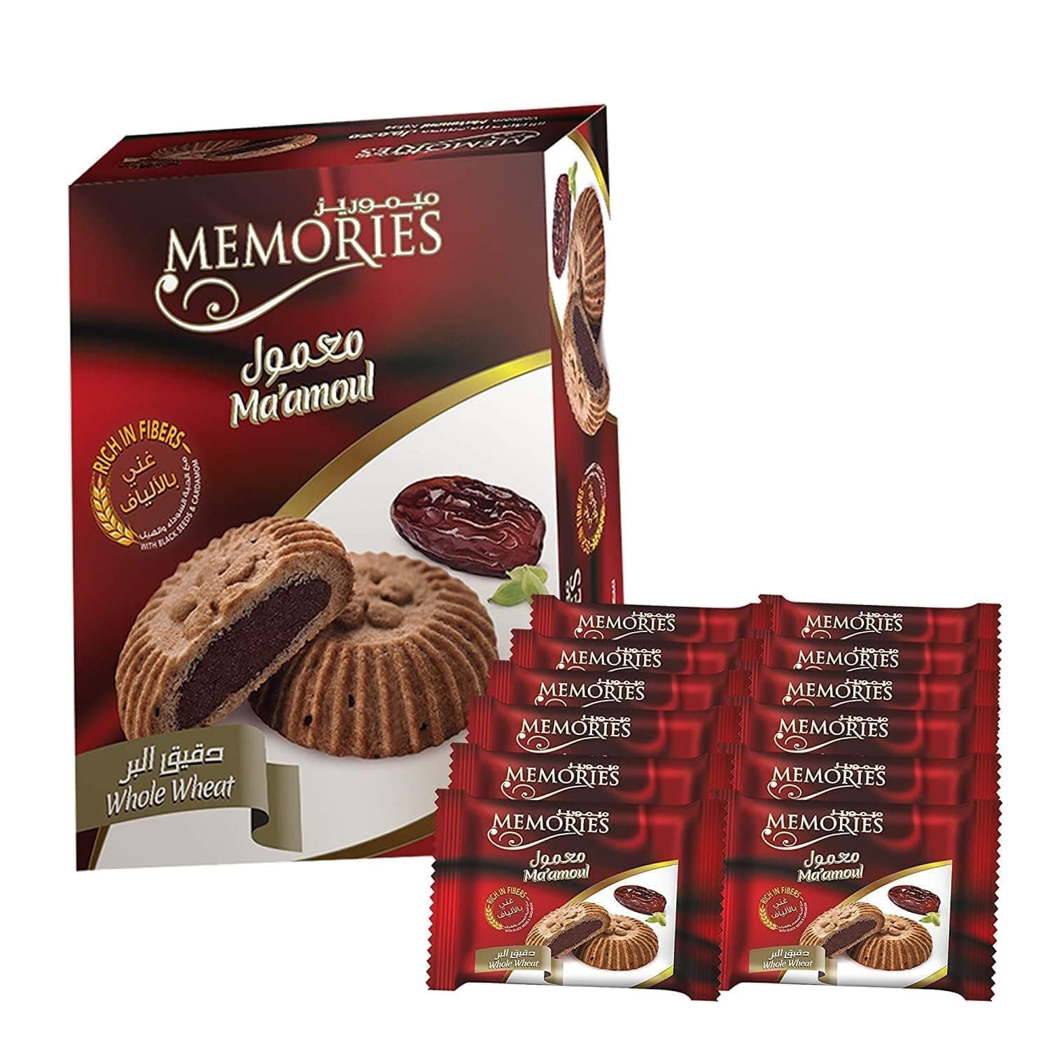 Memories Whole Wheat Maamoul Pack of 12 (420 gm)