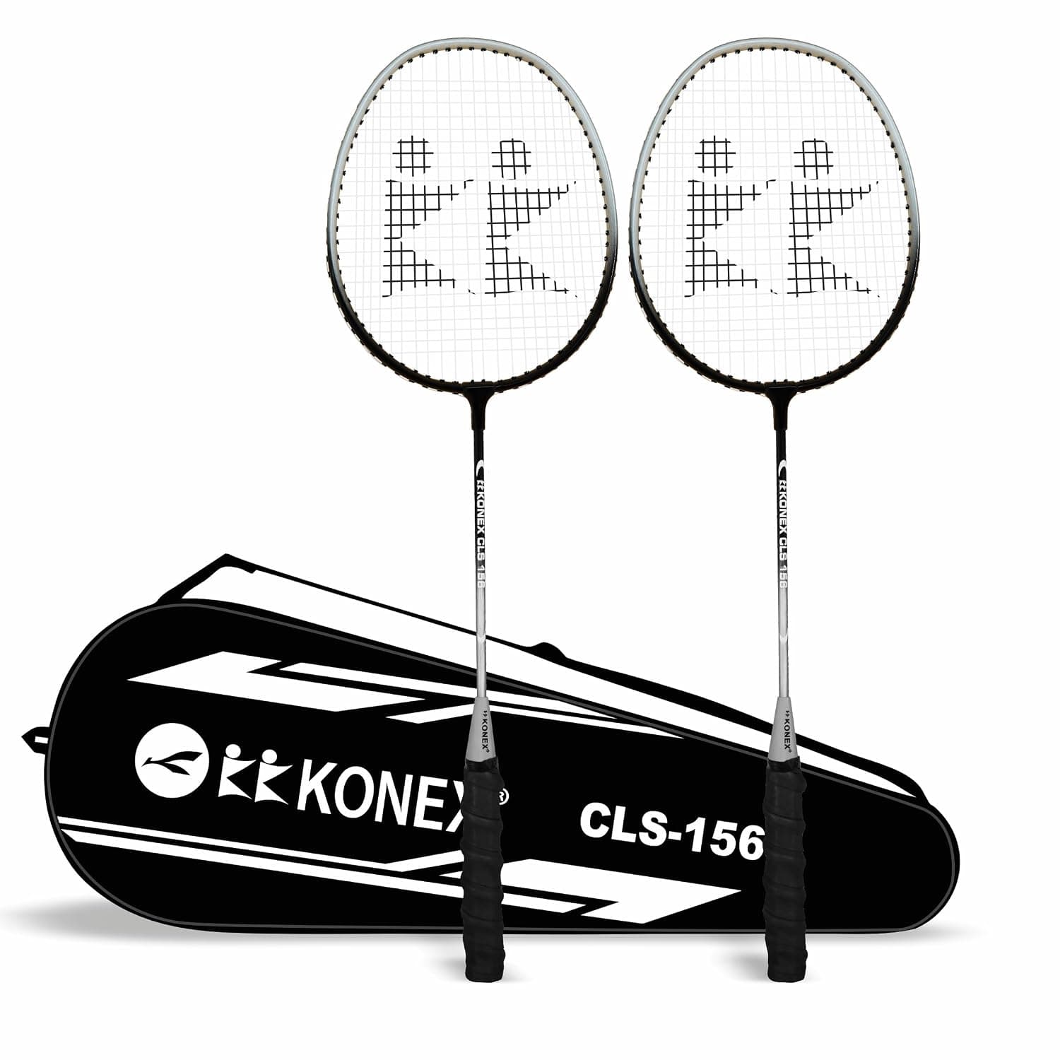 Konex Lightweight Aluminium Composite Badminton Racquet with Free Cover | for Beginner and Intermediate Players