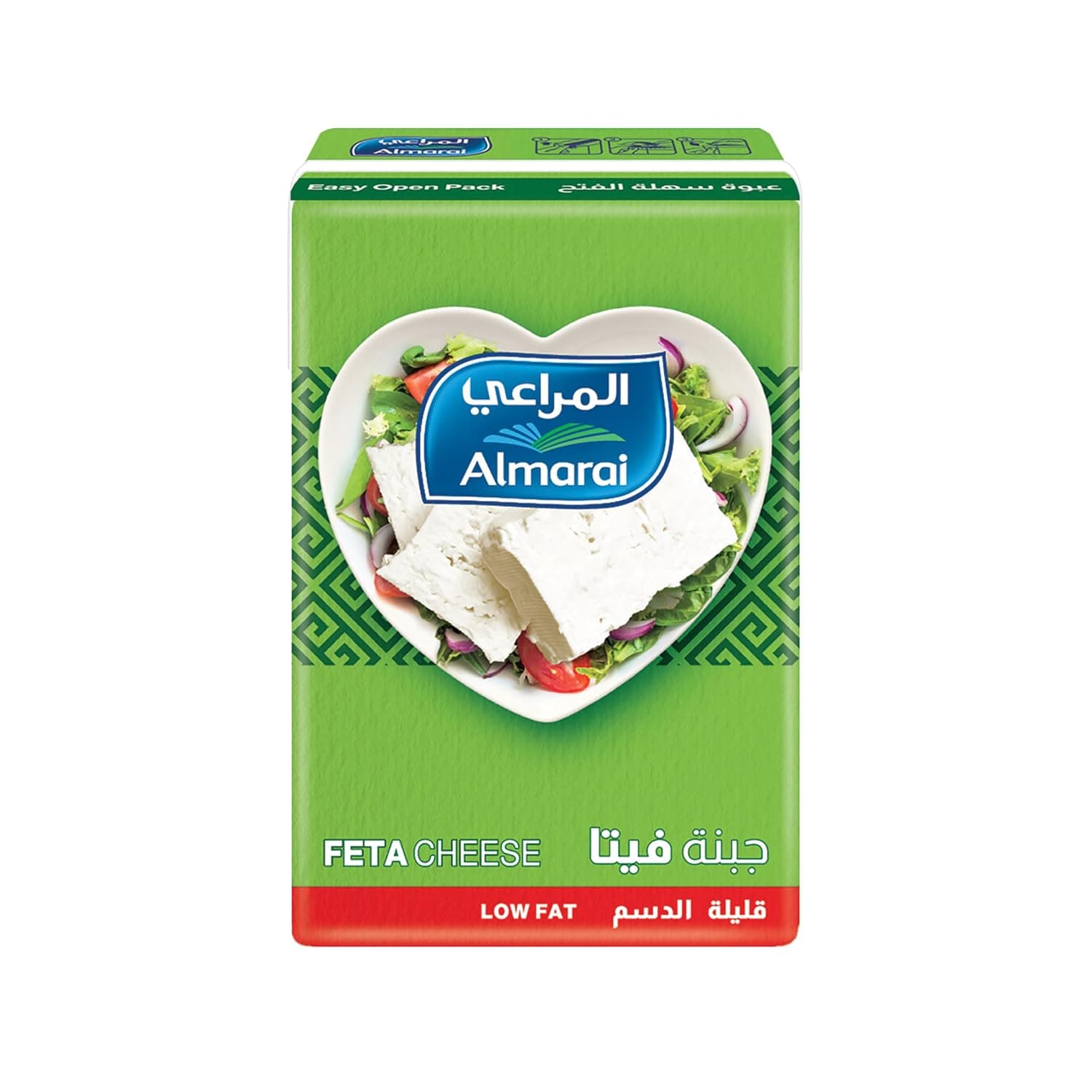 Almarai Fresh Low Fat & Less Salt Feta Lite Cheese, 400 gm