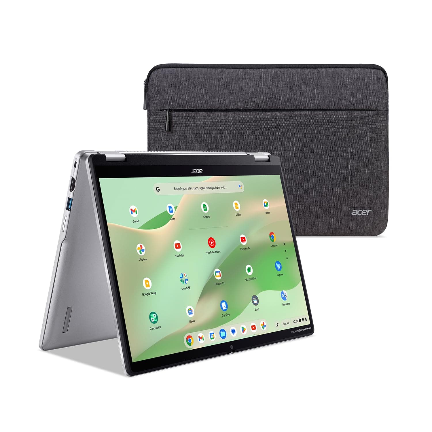 Acer Chromebook Spin 314 CP314-2HN-30V1 Convertible Laptop | Intel Core i3-N305 | 14" WUXGA IPS Corning Gorilla Glass Touch Matte Display | 8GB LPDDR5 | 128GB eMMC | Wi-Fi 6E | FHD Webcam | Chrome OS