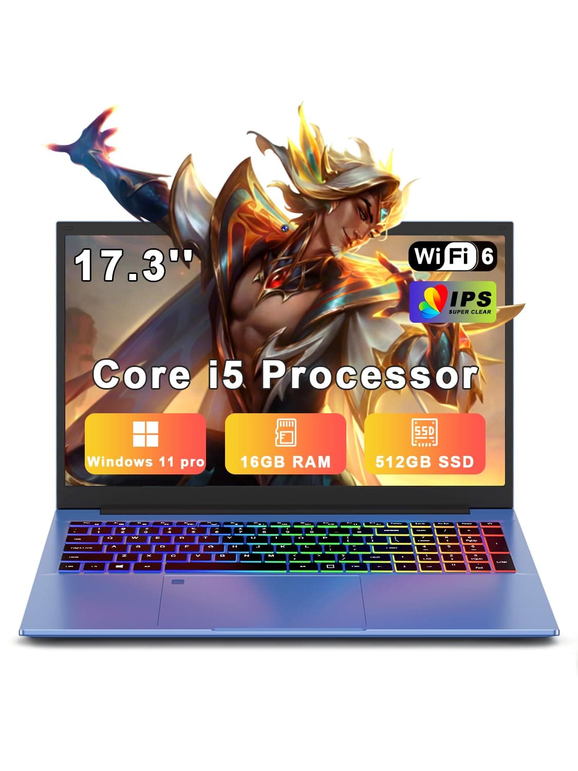 XNQ 17.3 inch i5-1038NG7 16+512 Laptop