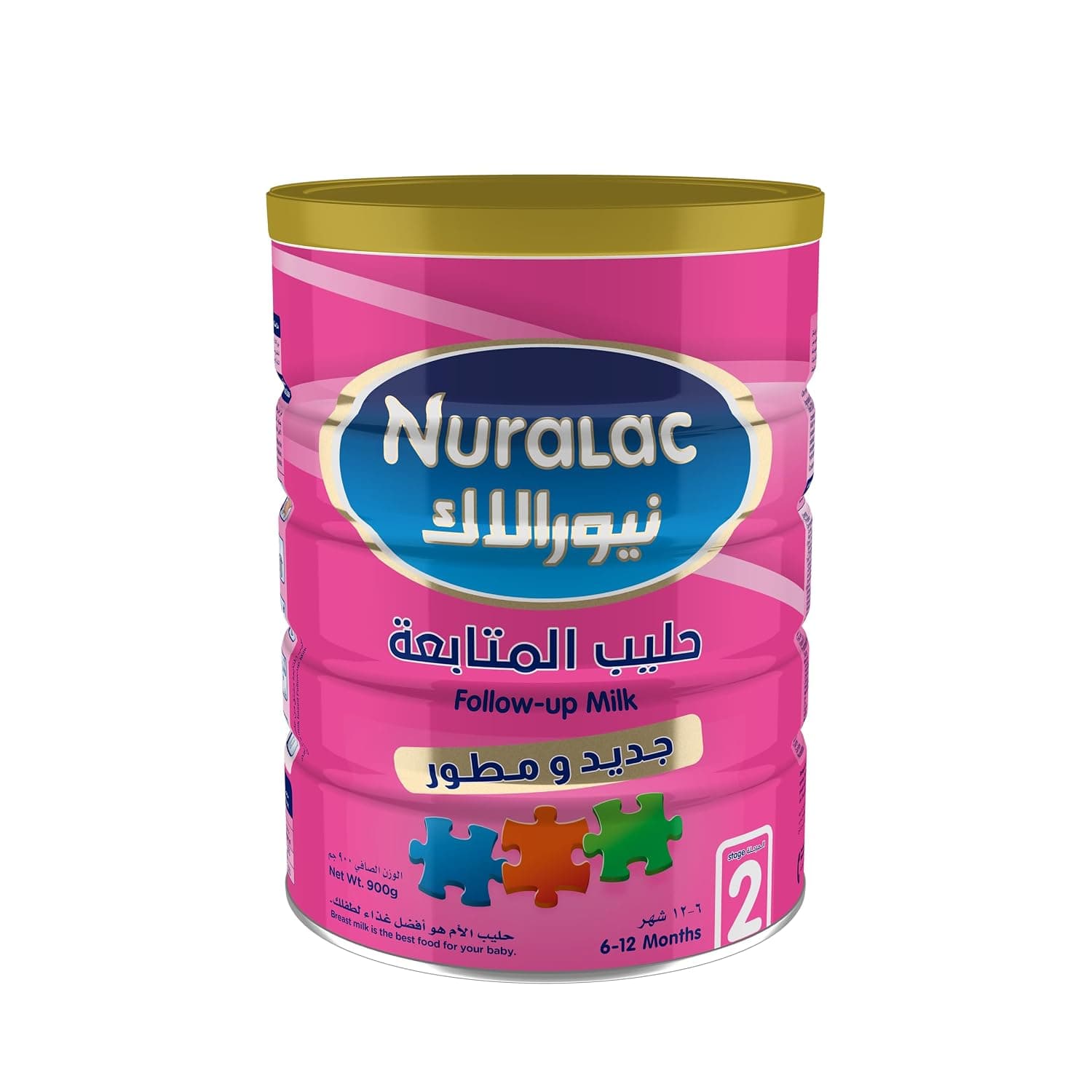 Nuralac Stage 2 Baby Milk Powder, 900 g