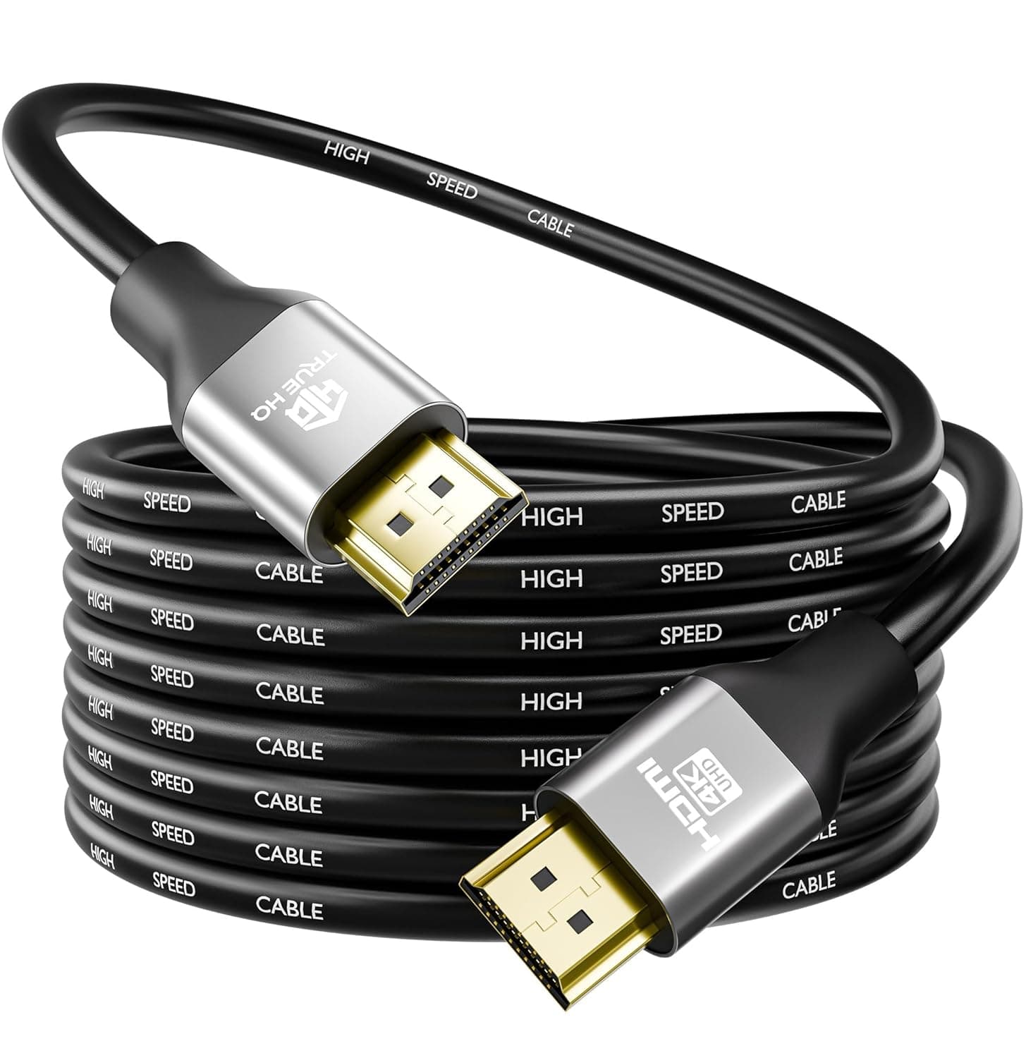 10M HDMI Cable v1.4 by ™ | HIGH SPEED Long Lead with Ethernet ARC 3D | Full HD 1080P PS4 Xbox One Sky HD TV Laptop PC Monitor CCTV | Black & Gold Plated