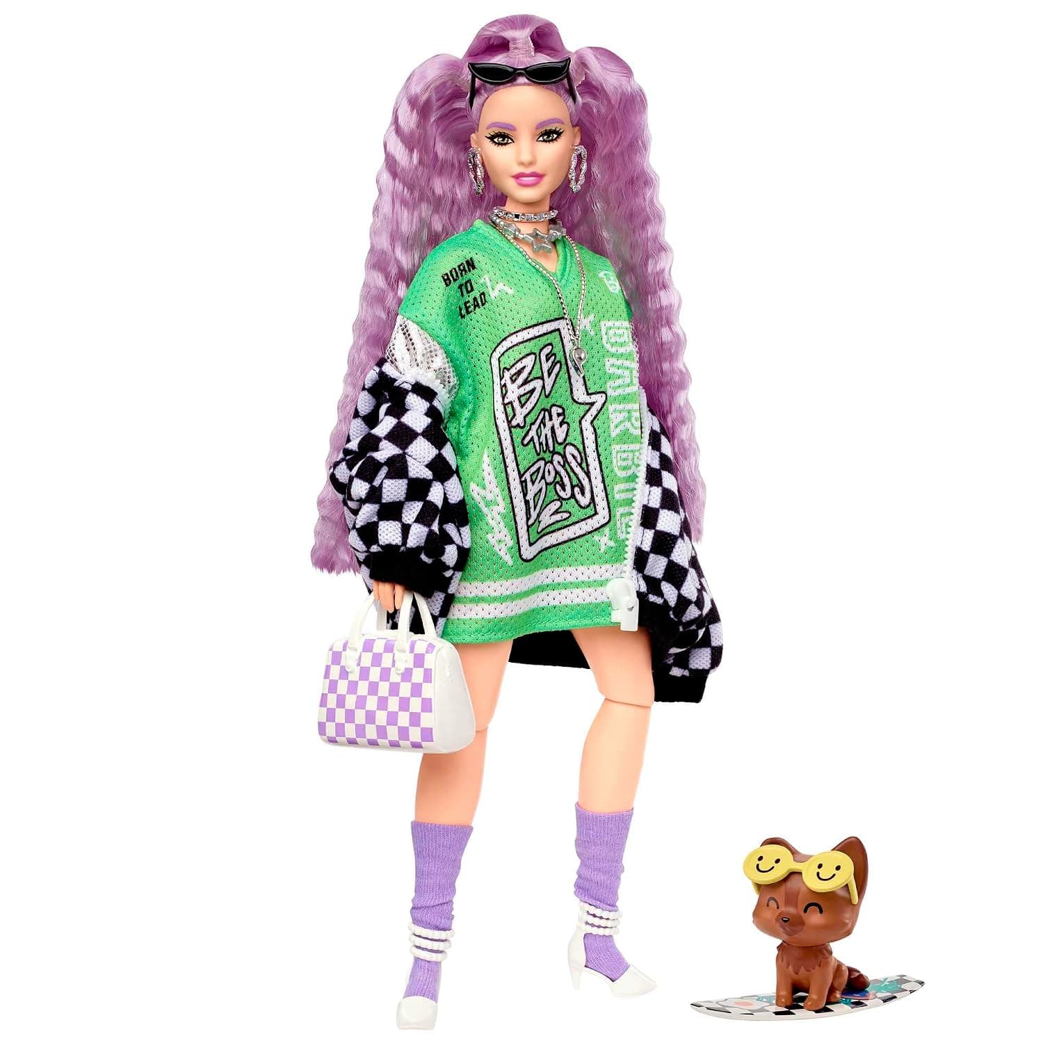 Barbie® Doll and Accessories, Barbie® Extra Doll with Lavender Hair