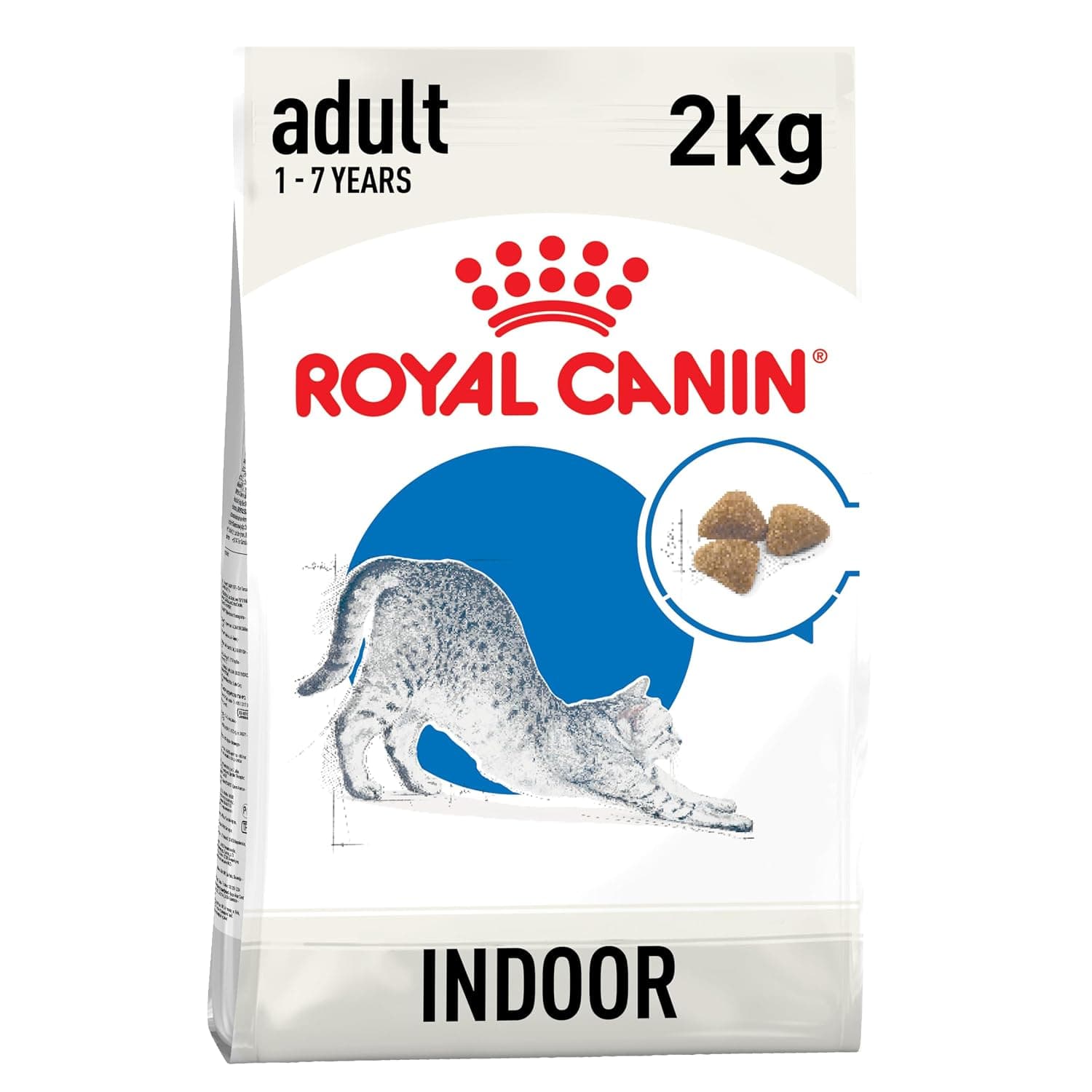 Royal Canin - Feline Health Nutrition Indoor 2 Kg Dry Food For Cats, 03Rci2 | Moderate Calories Support Indoor Cats While Helping Reduce Stool Odour