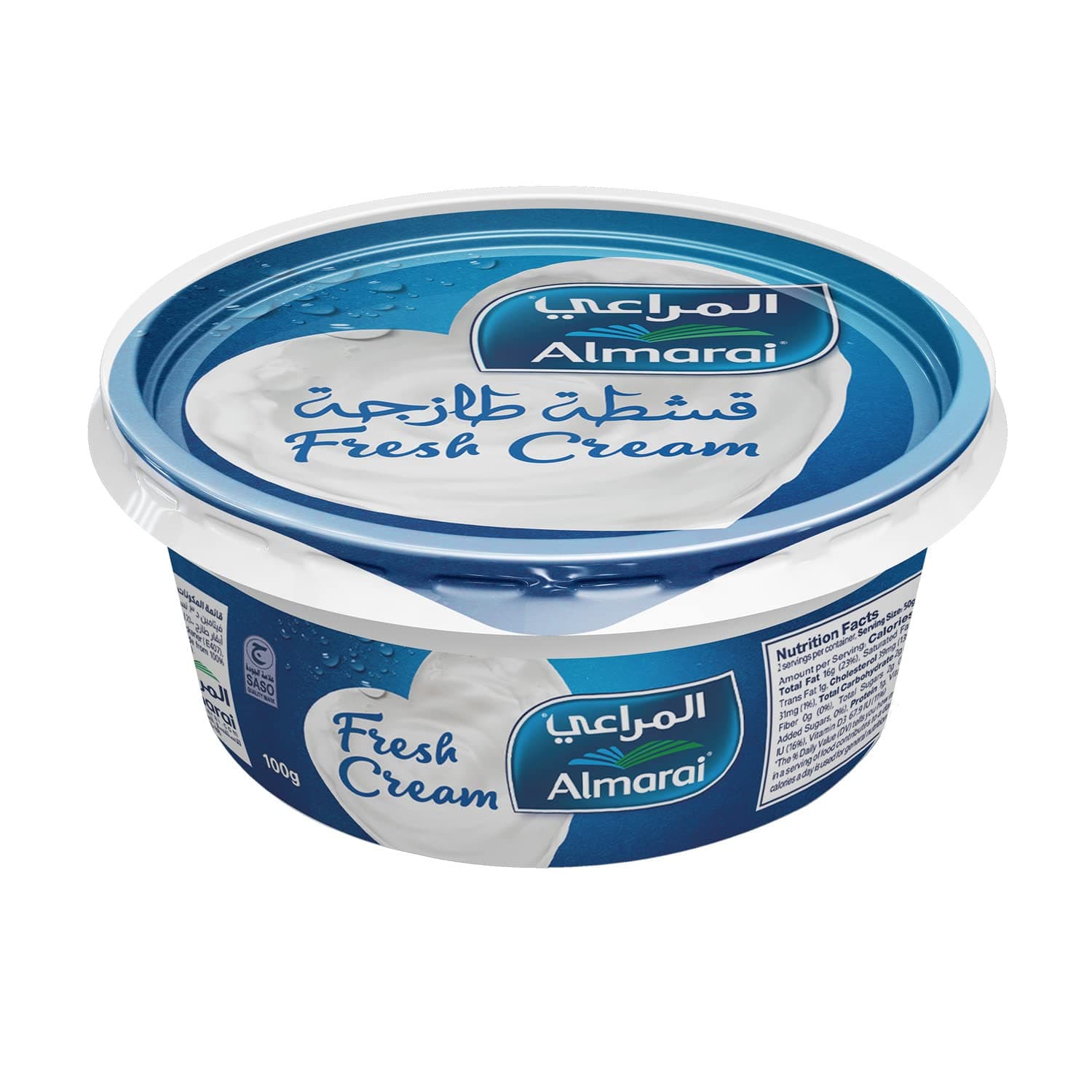 المراعي كريم طازج 100 جرام