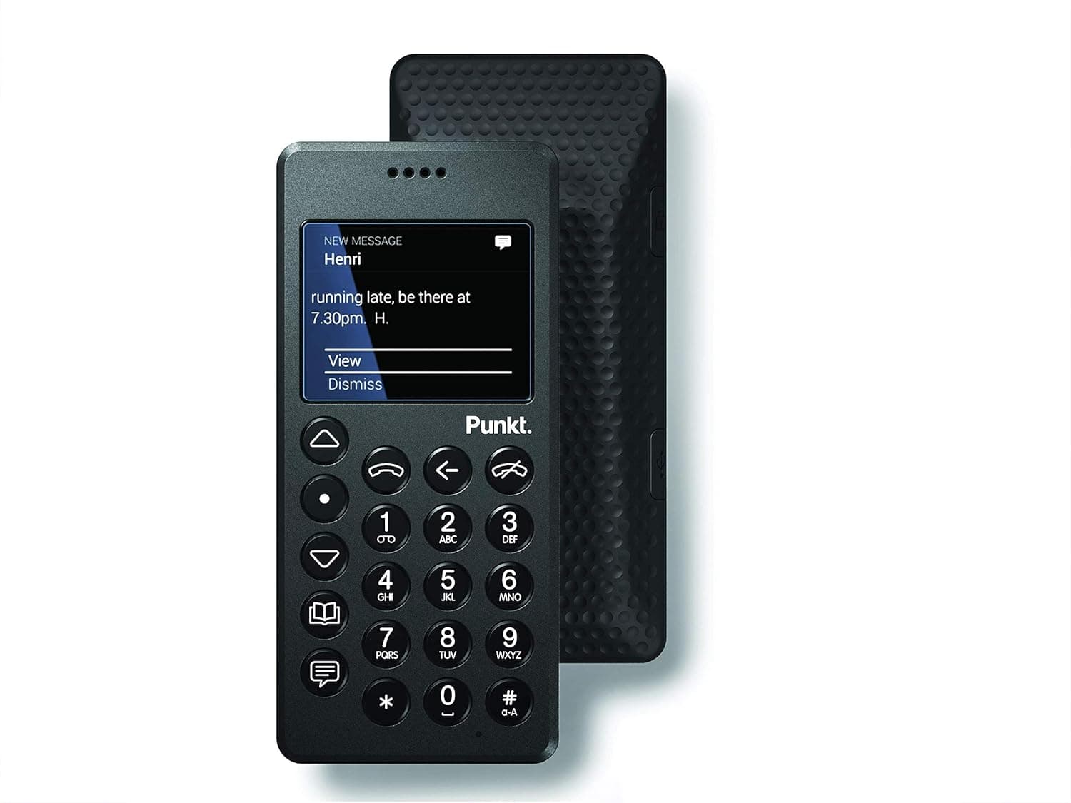 Punkt MP01 Mobile Phone 2G GSM - (GSM Only, No CDMA) Factory Unlocked - International Version with No Warranty (Black)