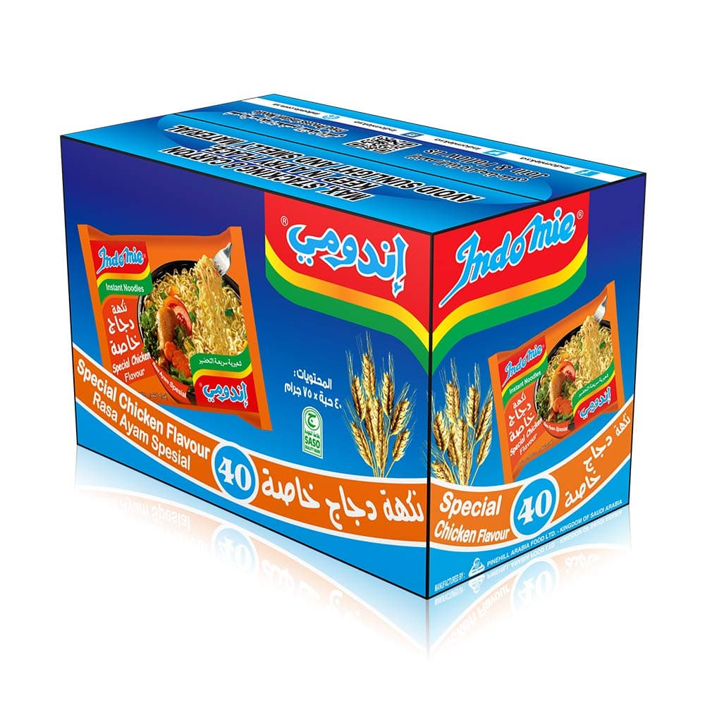 Indomie Pillow Pack Special Chicken Flv, 40 x 75 g - Pack of 1 V1600