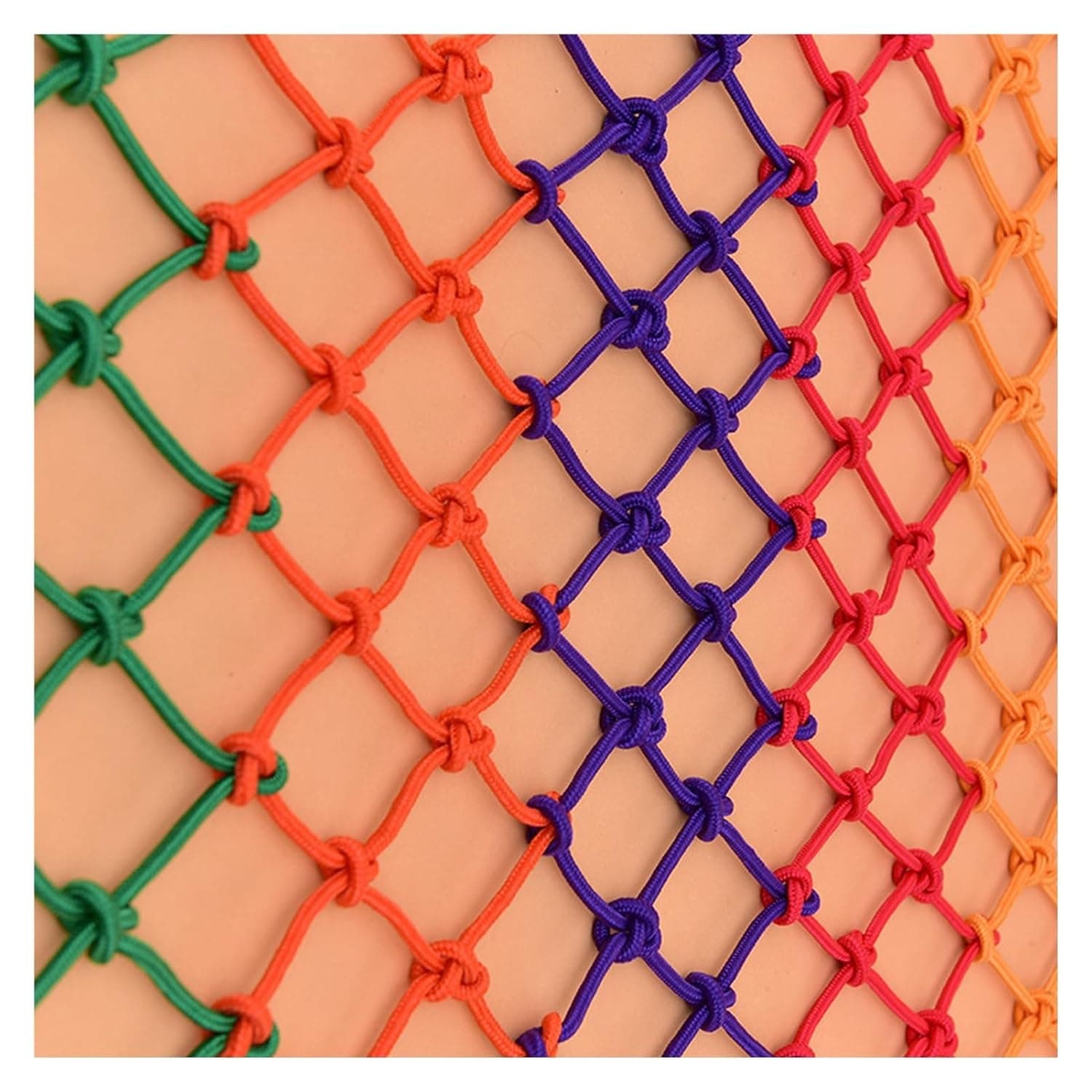 Safety Net for Balconies & Stairs - Versatile for Hallways, Gardens, Walls (4x3.5m/13.12x11.48ft) - Child & Pet Protection, Mesh Design