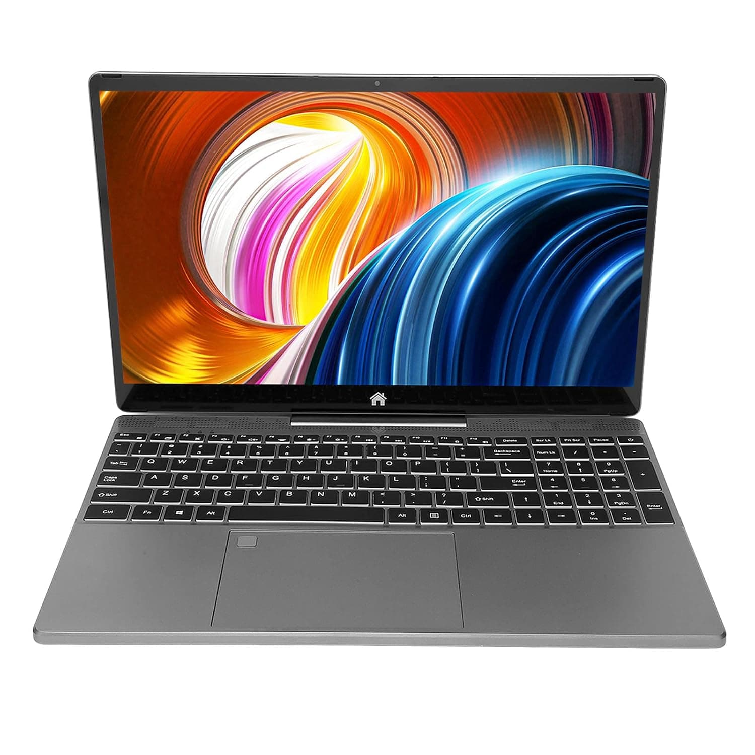 Office Laptop, 15.6in Touch Screen, 12GB DDR5 RAM, 512GB SSD, 4096 Pressure Level, 5800mAh Battery, UK Plug