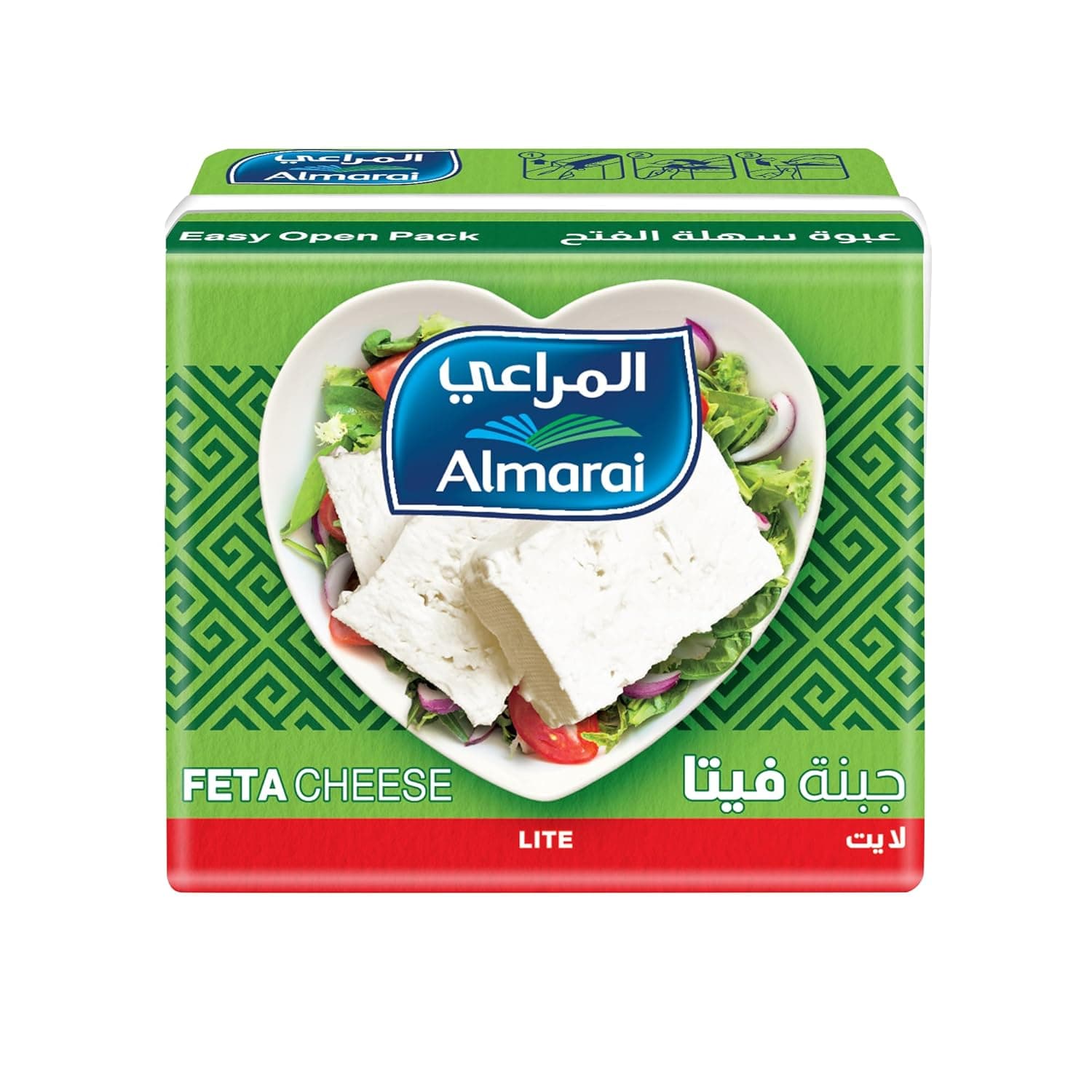Almarai Low Fat and Less Salt Lite Feta Cheese, 200g