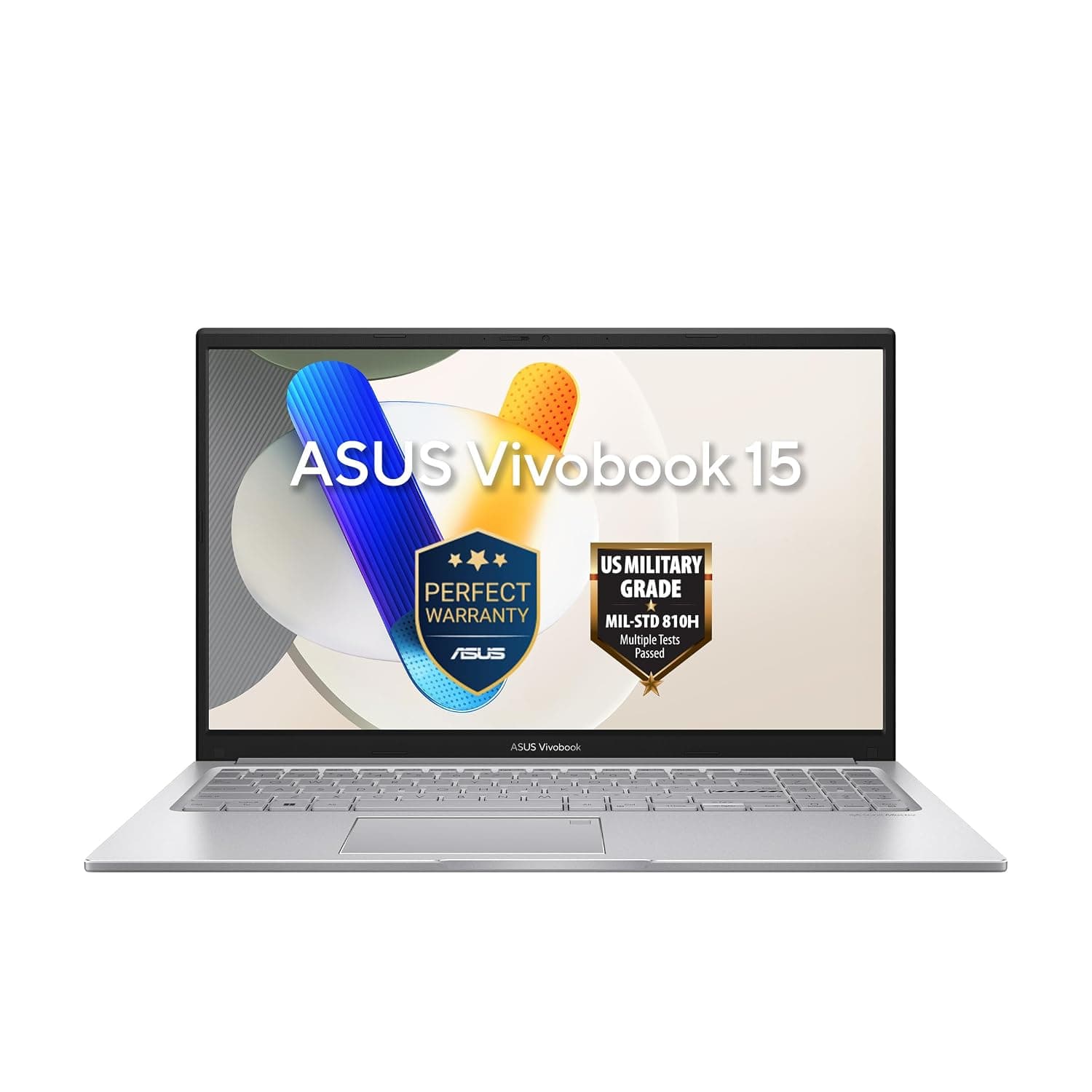 ASUS Vivobook 15 Slim Laptop (Cool Silver) | 15.6"FHD (1920 x 1080) Display, Intel Core 7 150U, Intel Graphics, 16GB RAM, 512GB SSD,Win11 [X1504VAP-BQ715WL]