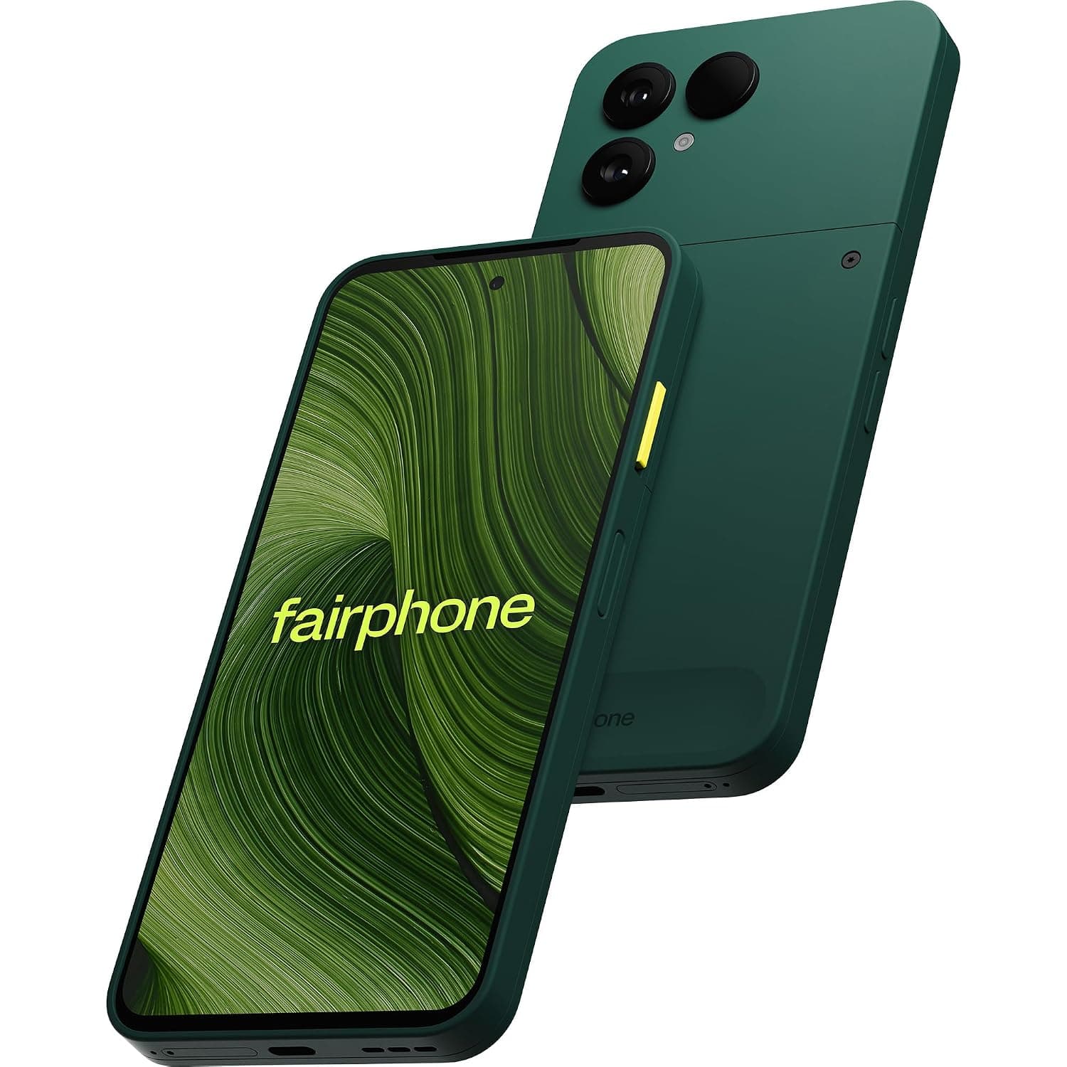 Fairphone (Gen. 6) 5G FP6 2025 (Factory Unlocked, International Version) 256GB + 8GB RAM - Dual SIM (Nano-SIM + eSIM) Android 15 Smartphone (Forest Green)