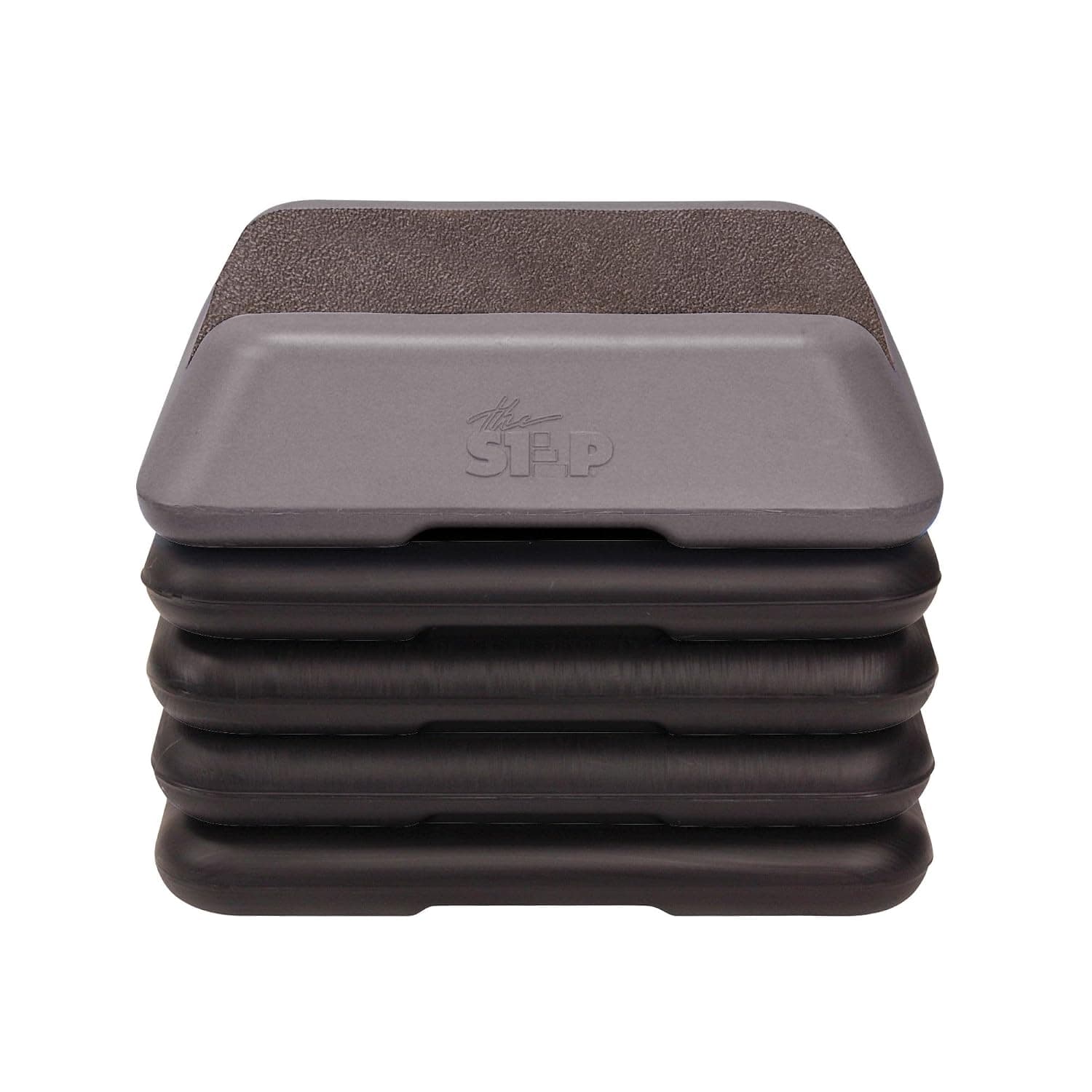 The Step (Made in USA) High Step Aerobic Platform and 4 Black Risers