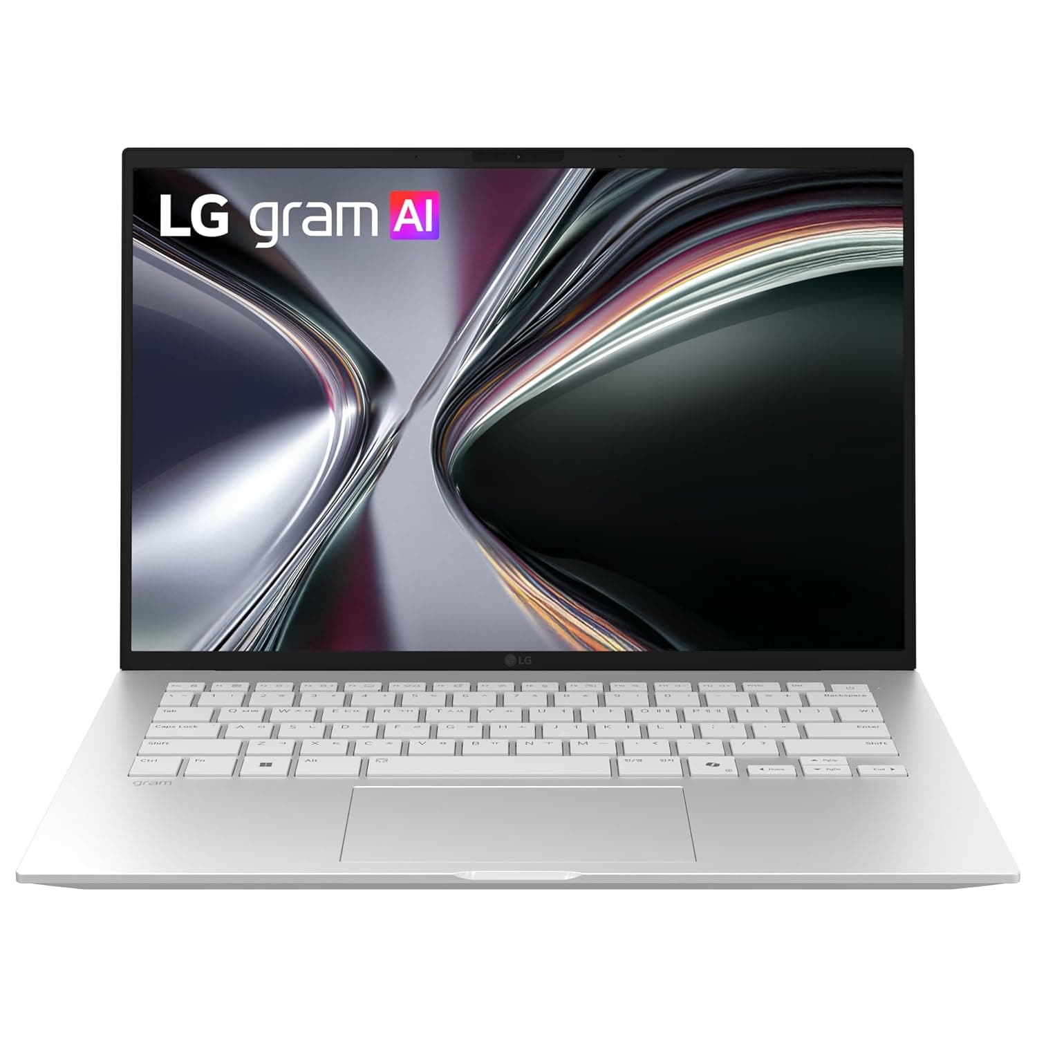 LG gram 14-inch Thin and Lightweight Dual AI Laptop Computer, Windows 11 Home, Copilot+ PC, Powered by AMD Ryzen AI 7 450 Processor, 32GB RAM, 1TB SSD - Essence Silver