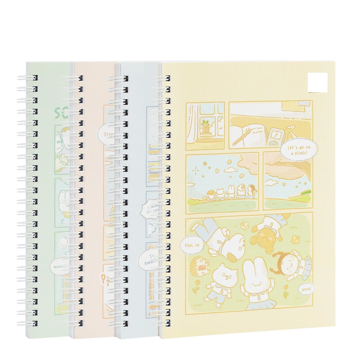 Deli 60-Sheets 70GSM Spiral Notebook, A5 Size
