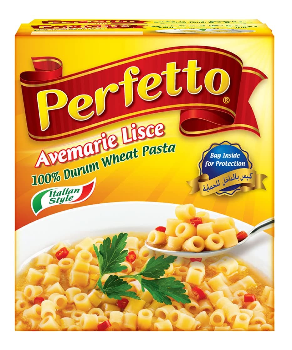 Perfetto Avemarie Lisce Pasta, 500g - Pack of 1