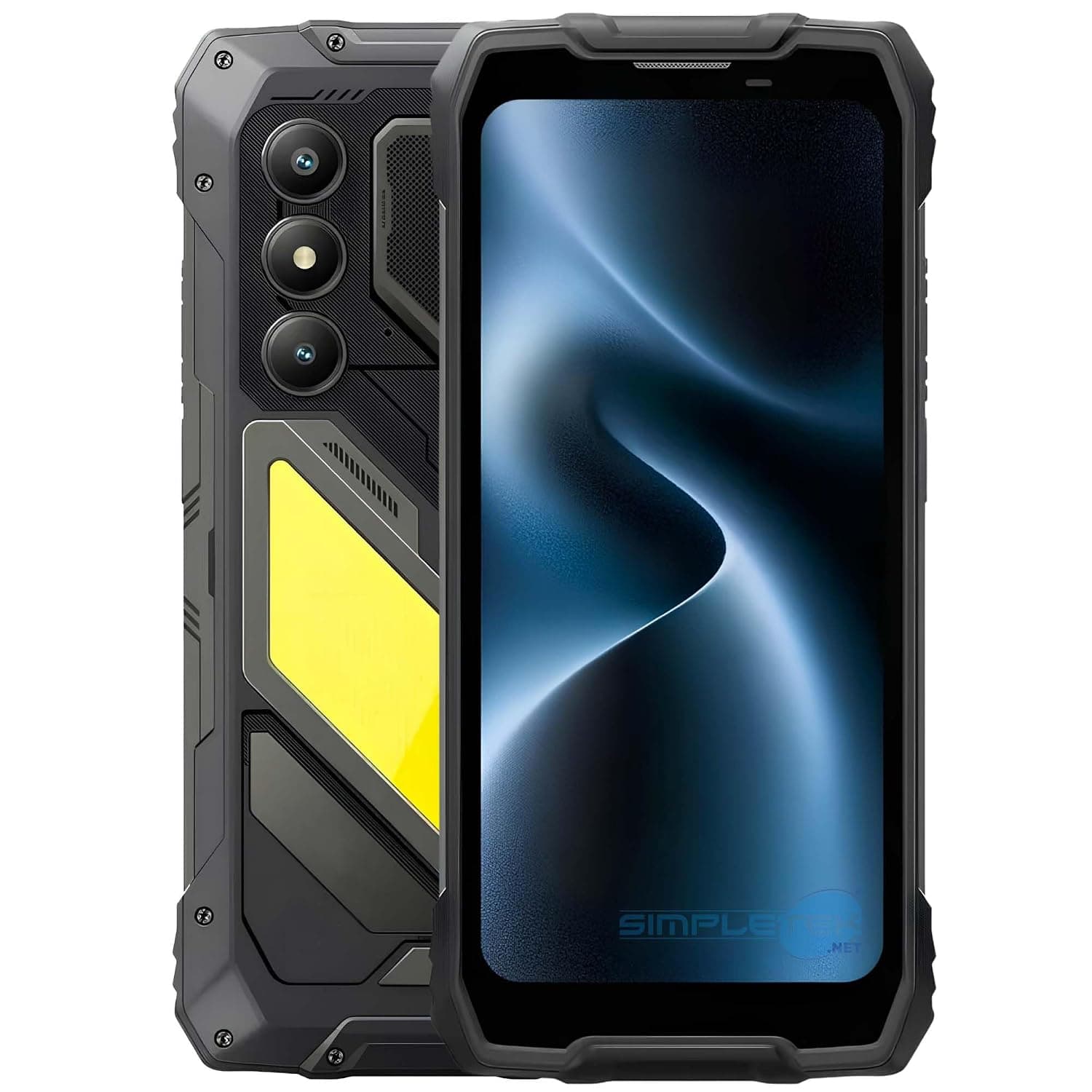 SIMPLETEK - Rugged Smartphone 6.67" 5G - 8GB 256GB - Dual SIM NFC - Black