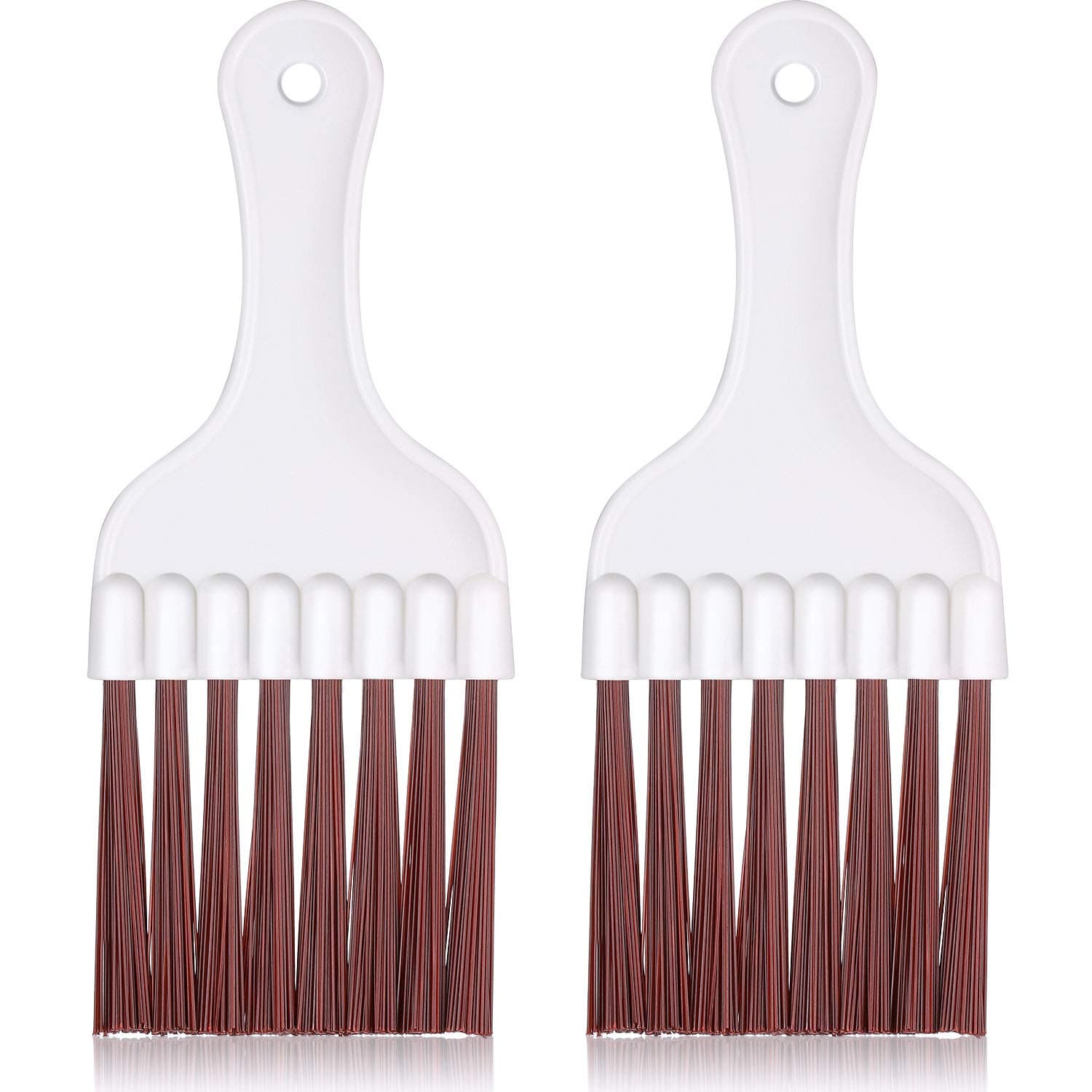 Air Conditioner Condenser Fin Cleaning Brush, Refrigerator Coil Cleaning Whisk Brush (2)