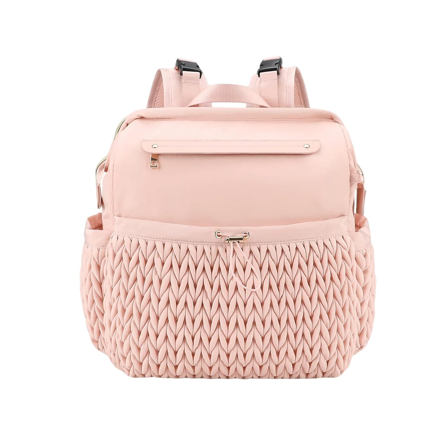 Diaper Bag Backpack, Large Capacity Waterproof Mommy Bag, Multi‑Pocket Insulated Baby Bottle Pockets, Stroller Hooks Design Travel Maternity Bag for Baby Shower Gifts