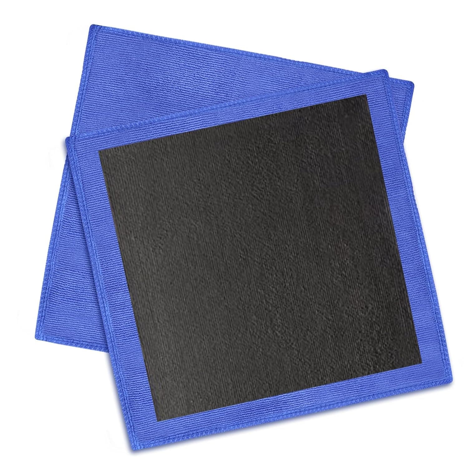 2PCS Clay Towel Auto Detailing Cloth, Premium Clay Bar Towel for Car Surface Cleaning and Paint Restoration, Removes Contaminants, Enhances Shine, Durable and Reusable (12 x 12 inch)