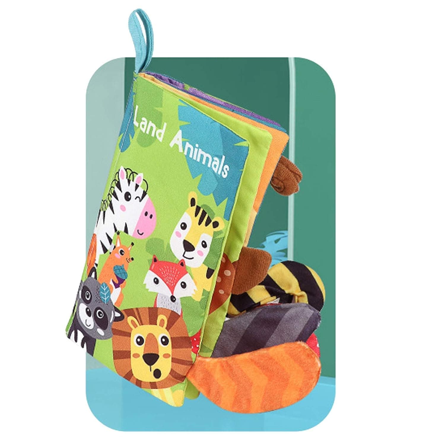Kid Cloth Book Infant Baby Intelligence Development Toy Cognize Books B