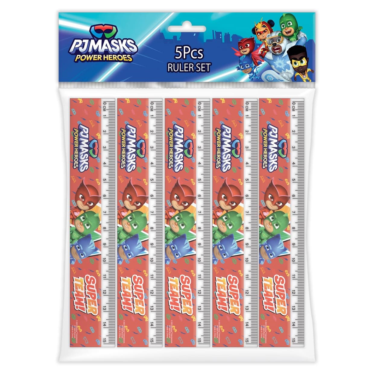 Rulers 5-Pack, 15 cm Size