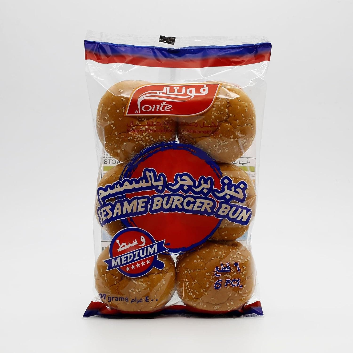 Fonte Sesame Burger Bun 400 g
