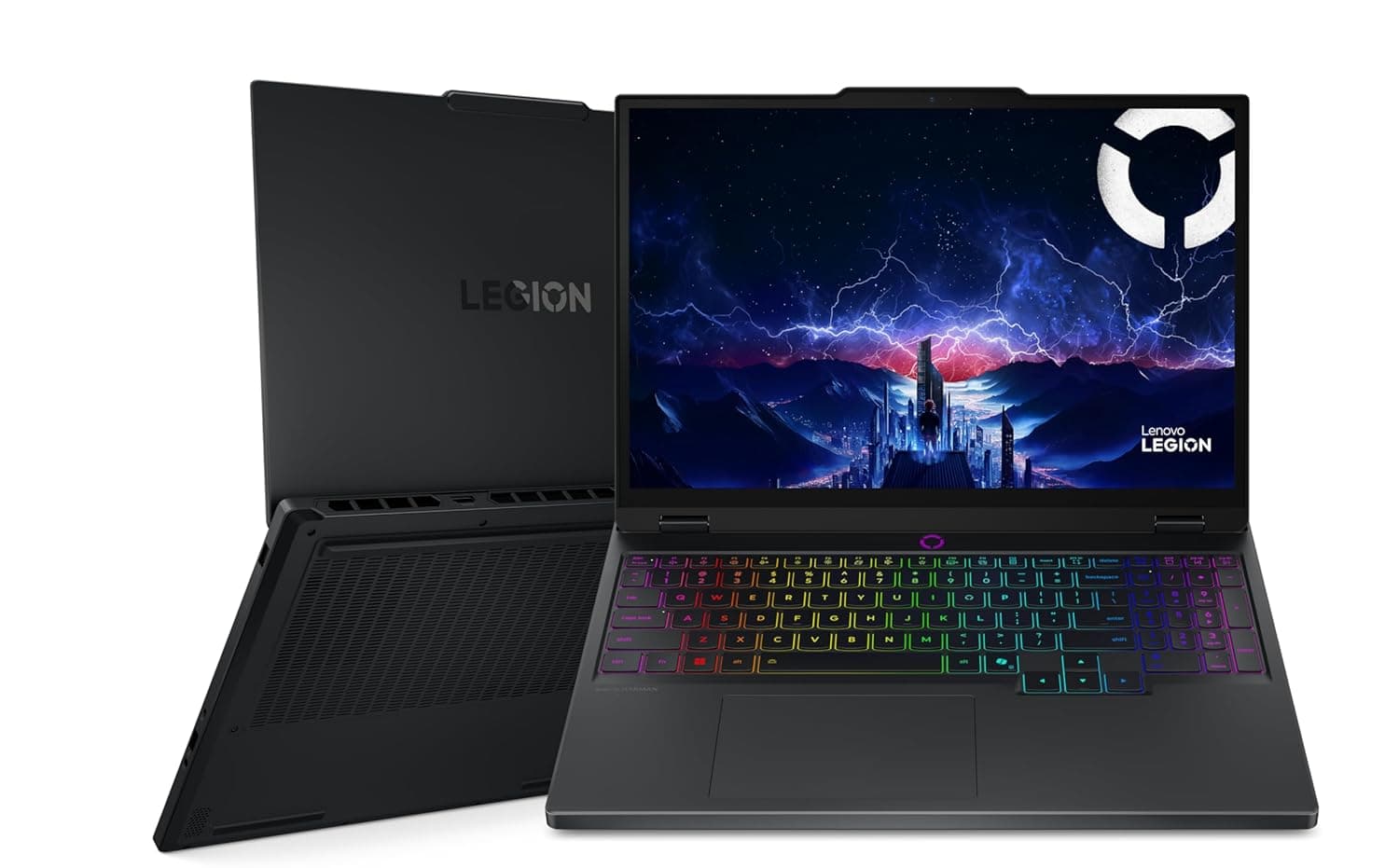 Lenovo Legion 5 15IRX10 AI Gaming Laptop, 15.1" WQXGA OLED 165Hz Display, Intel Core i9-14900HX, 32GB RAM, 1TB SSD, RTX 5070 8GB GDDR7, RGB EN-ARB, Win11, Black [83LY0032AX] + 2Y Premium Care