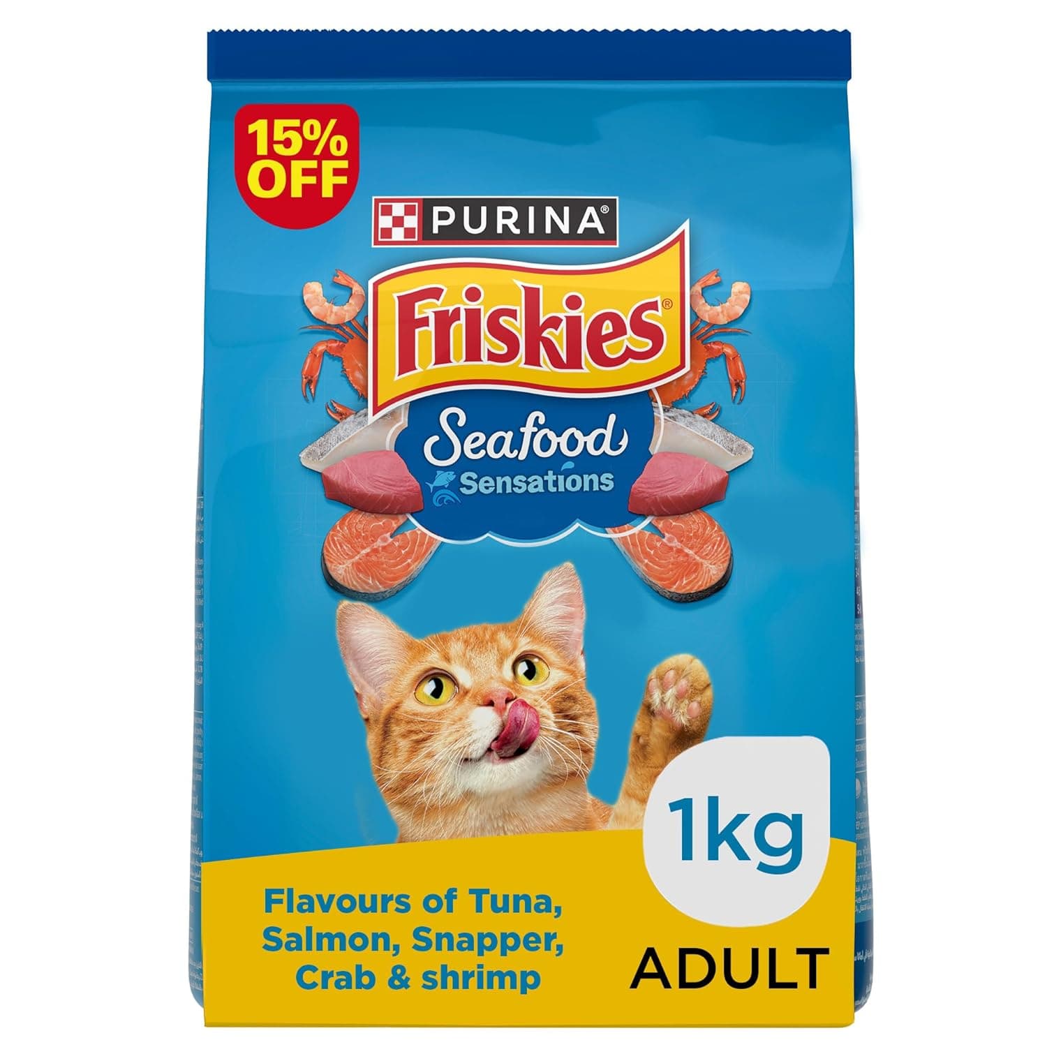 Nestlé Purina Friskies Seafood Sensation Cat Food Special Price (1kg)