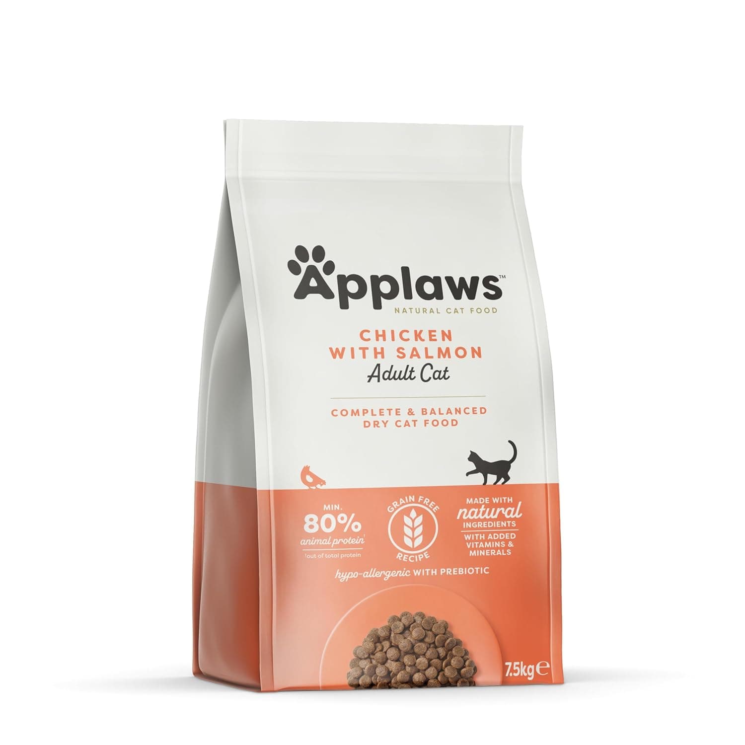 Applaws Cat Dry Cat Food Chicken & Salmon Adult - 7.5 Kg