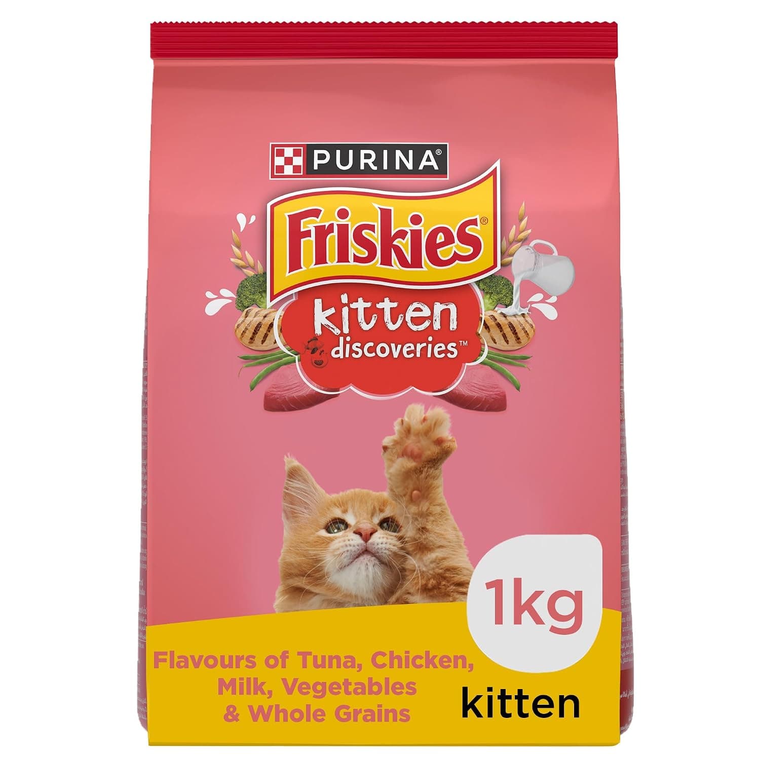 Purina Friskies Kitten Food Discovery Cat Food 1kg