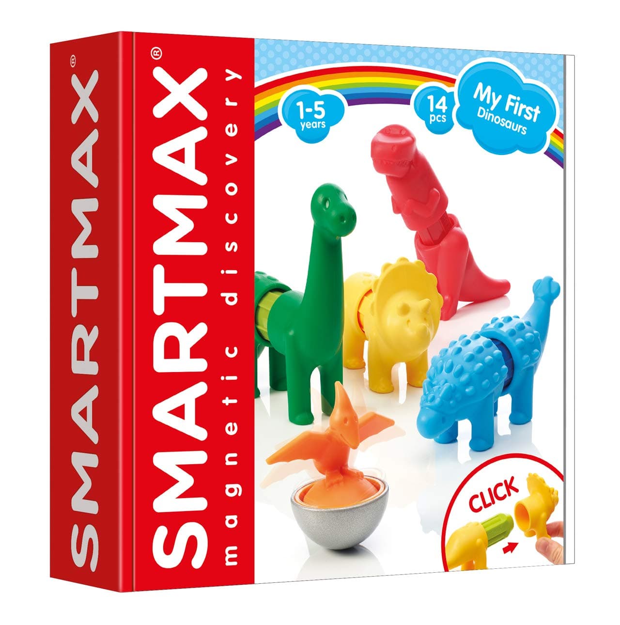 SMARTMAX Dinosaur Construction Toy - My First Dinosaurs (SMX223)